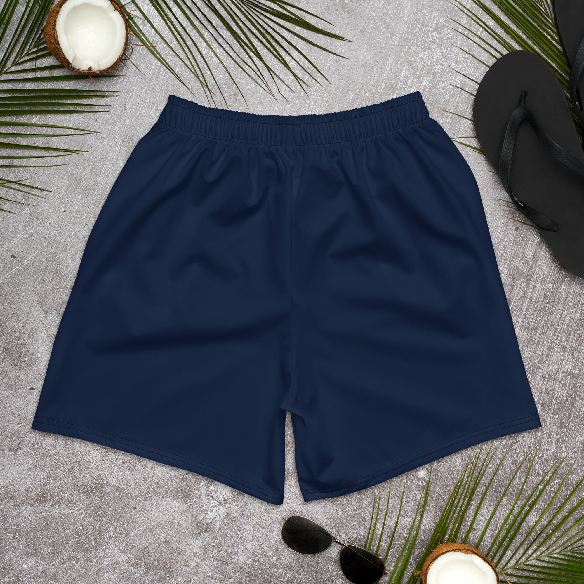 Navy Blue Men's Recycled Athletic Shorts