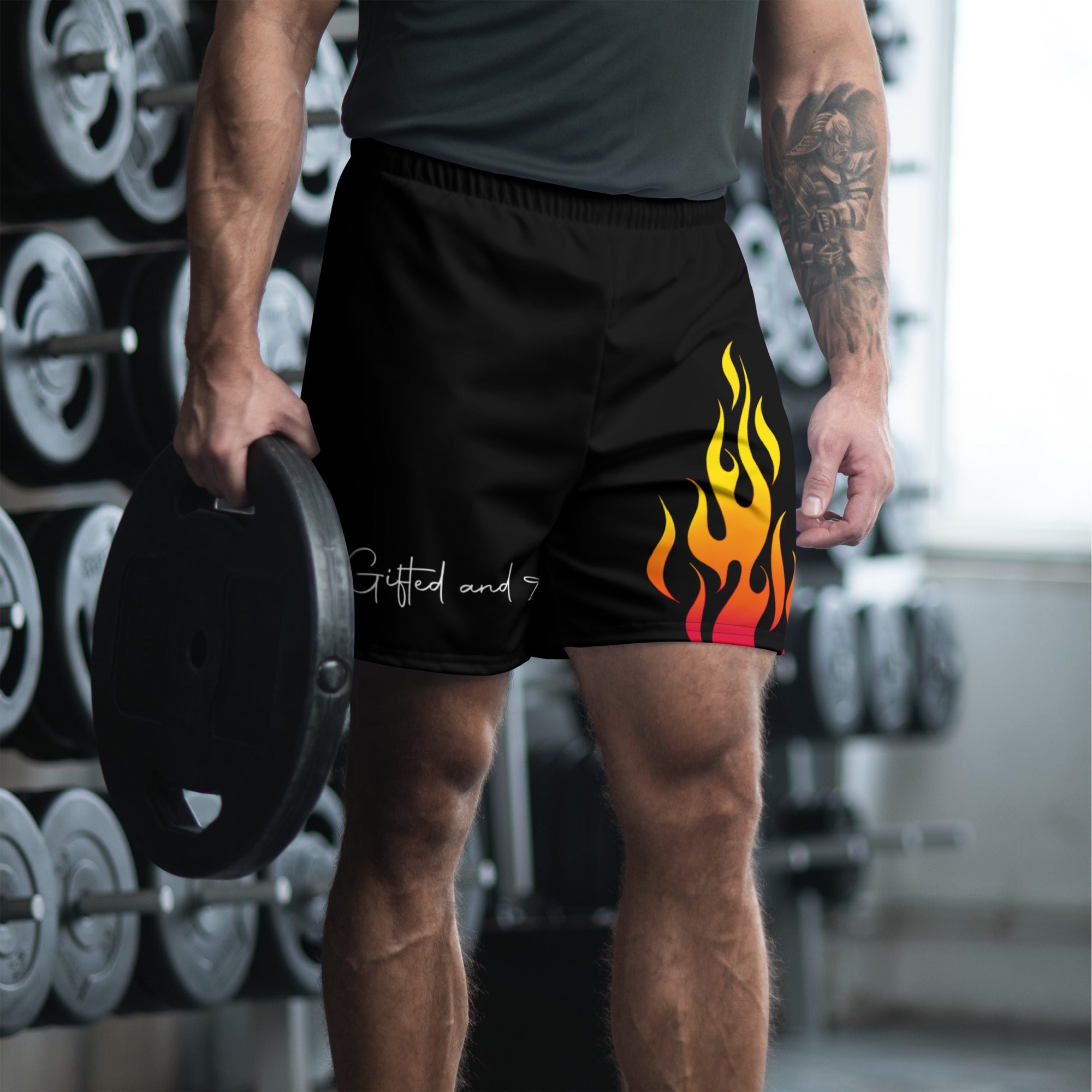 Men's Fire Recycled Athletic Shorts