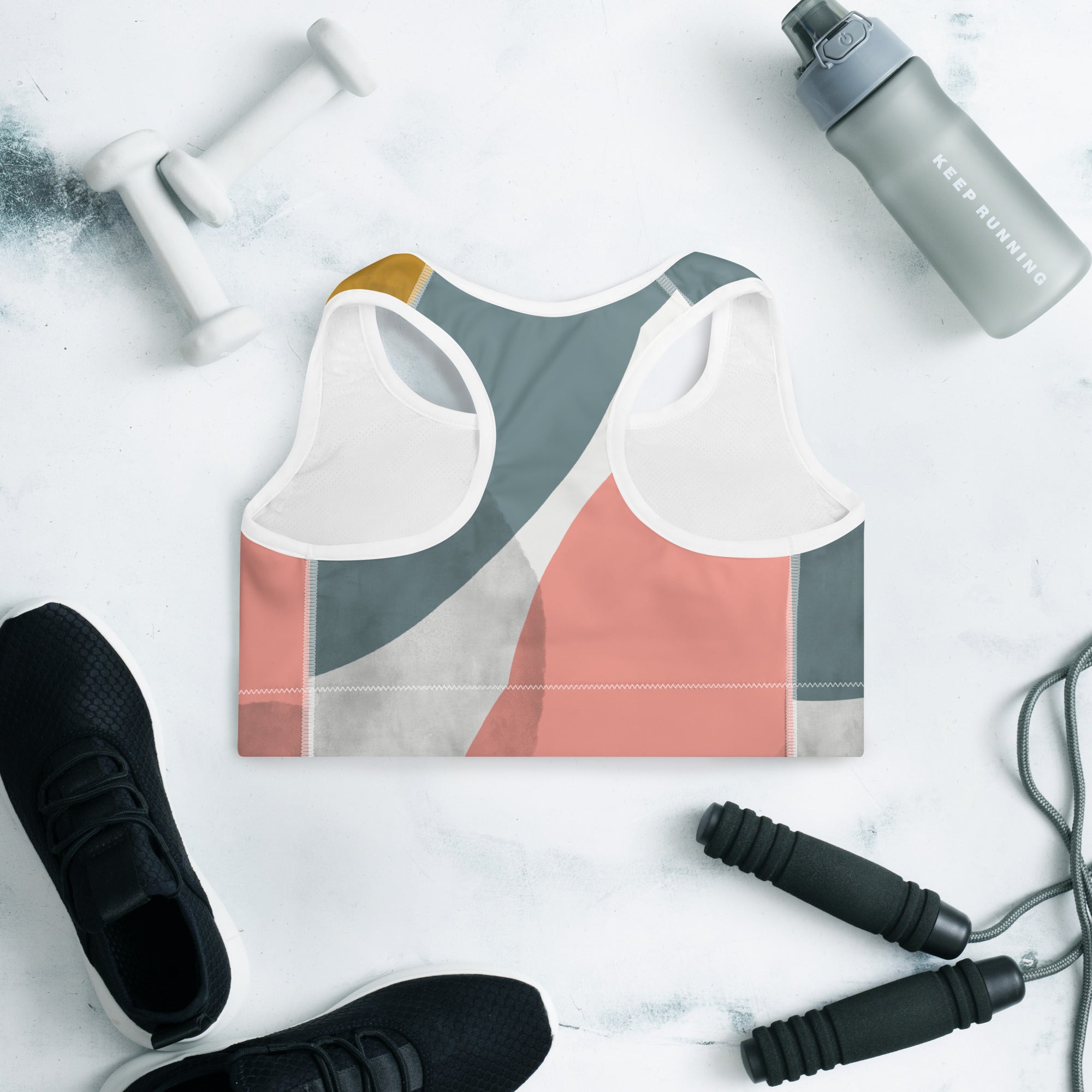 Mixed Up G&A Padded Sports Bra