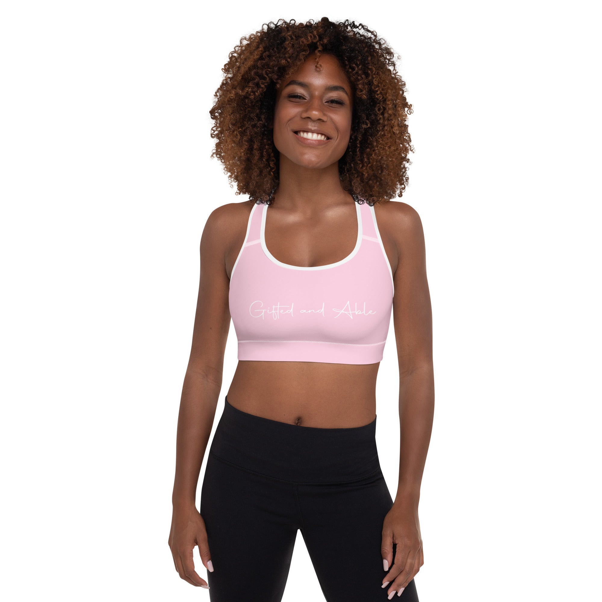Pink Signature Padded Sports Bra