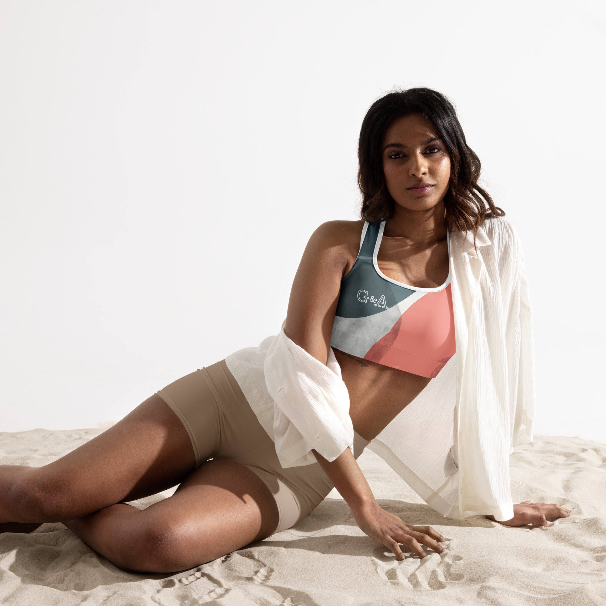 Mixed Up G&A Padded Sports Bra