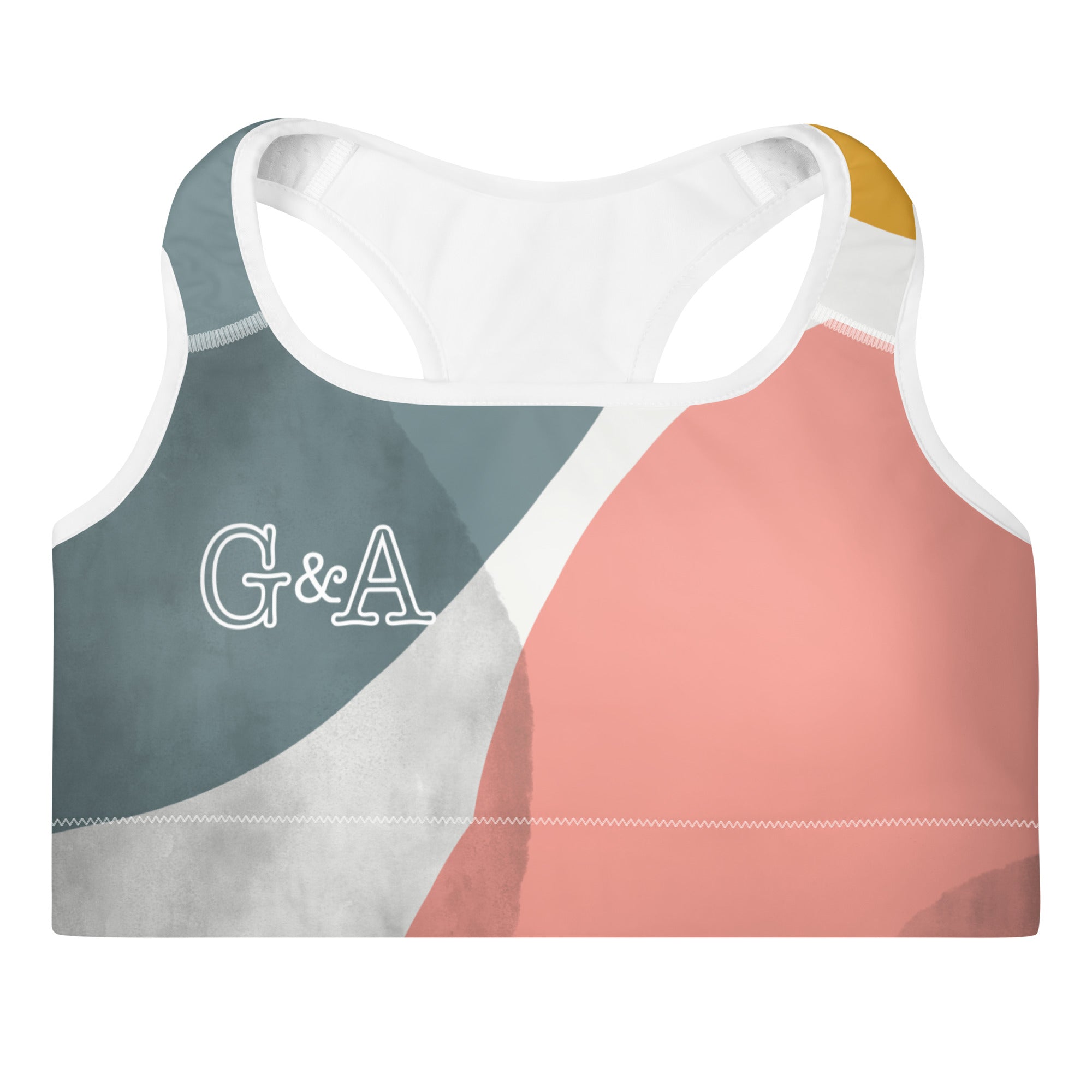 Mixed Up G&A Padded Sports Bra