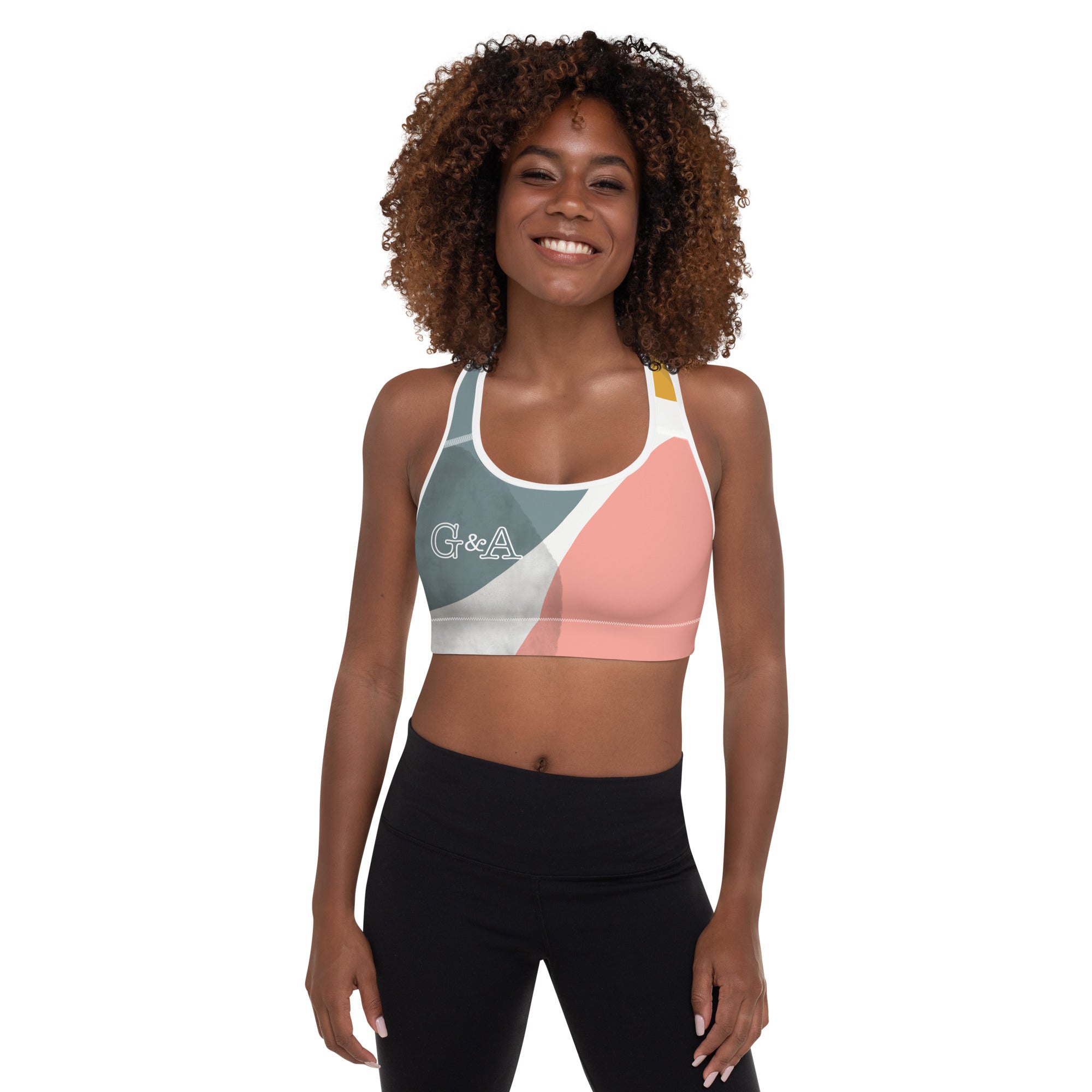 Mixed Up G&A Padded Sports Bra