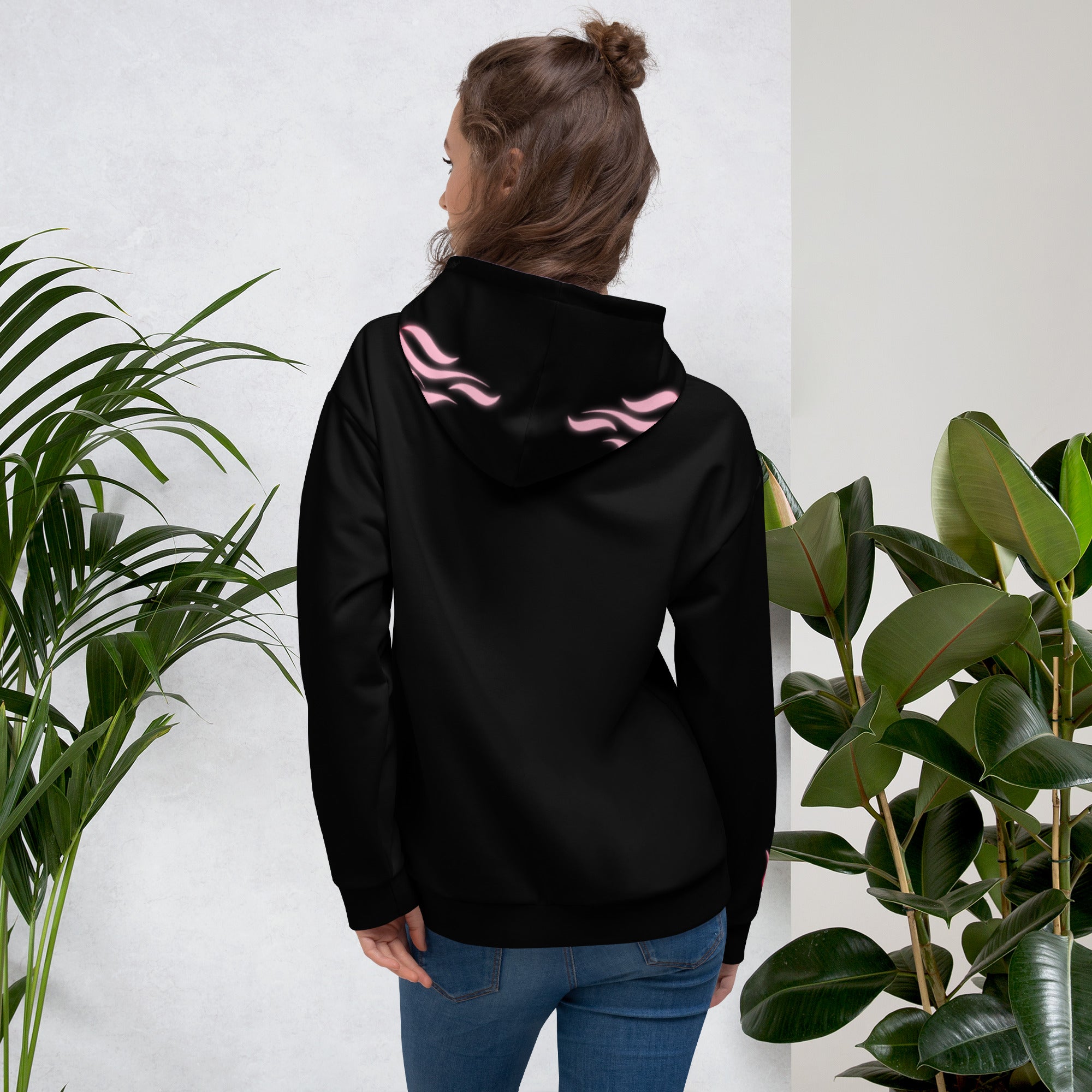 Pink Fire Gifted Hoodie