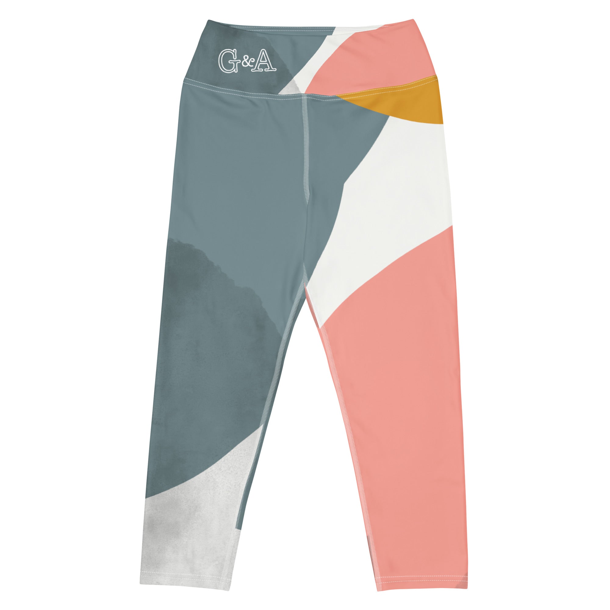 Mixed Up Yoga Capri Leggings