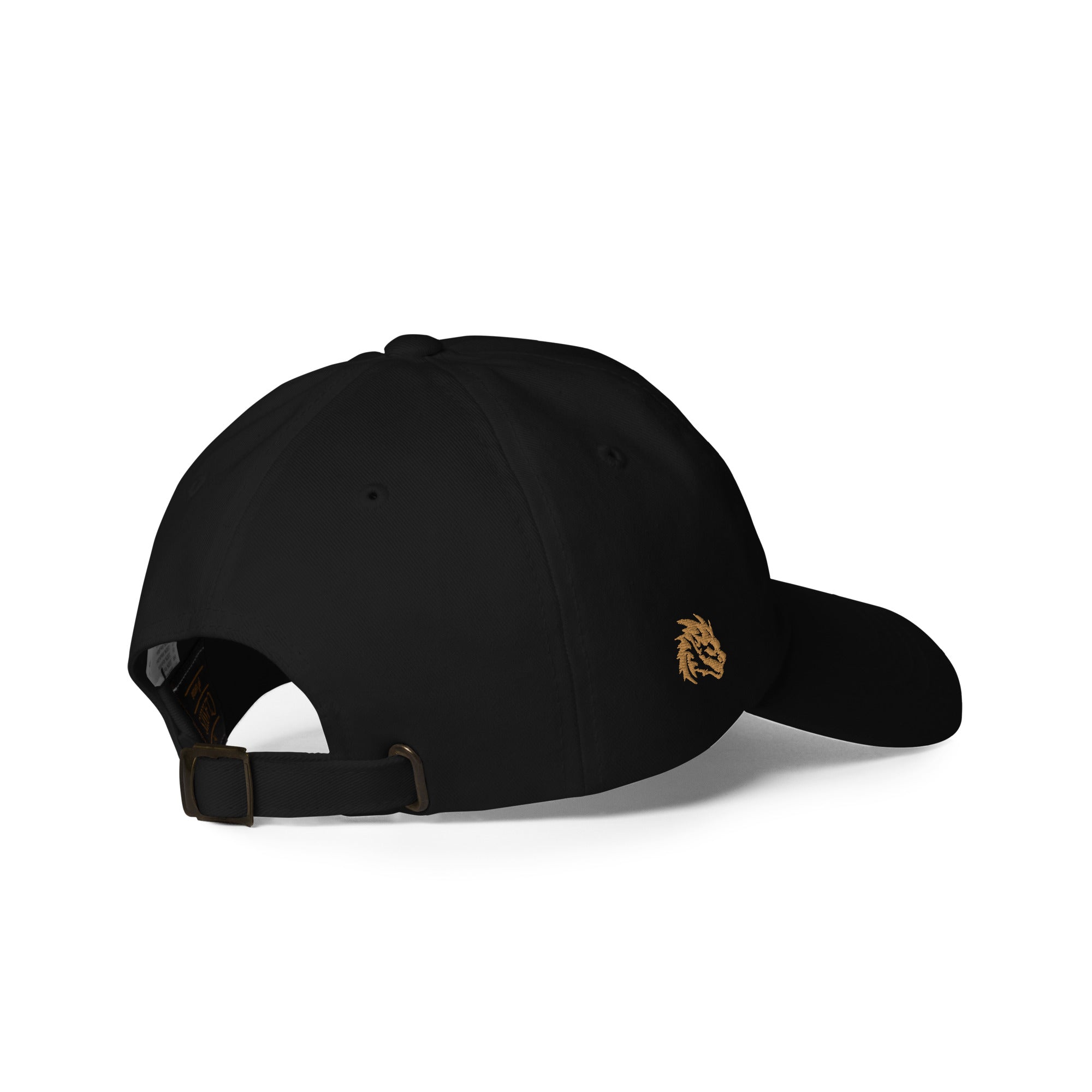 Gold Signature Embroidered Dad hat