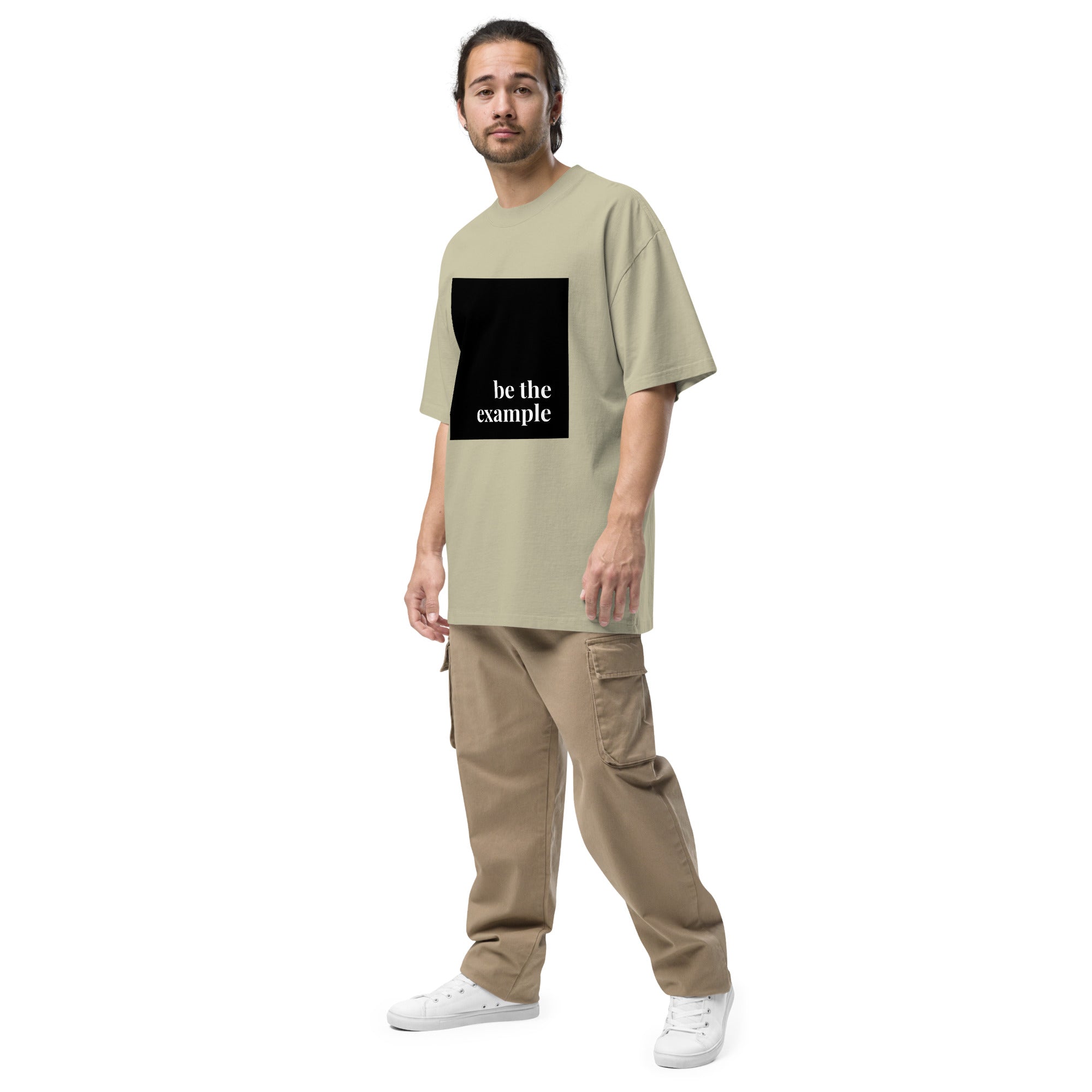 Be the example Oversized faded t-shirt