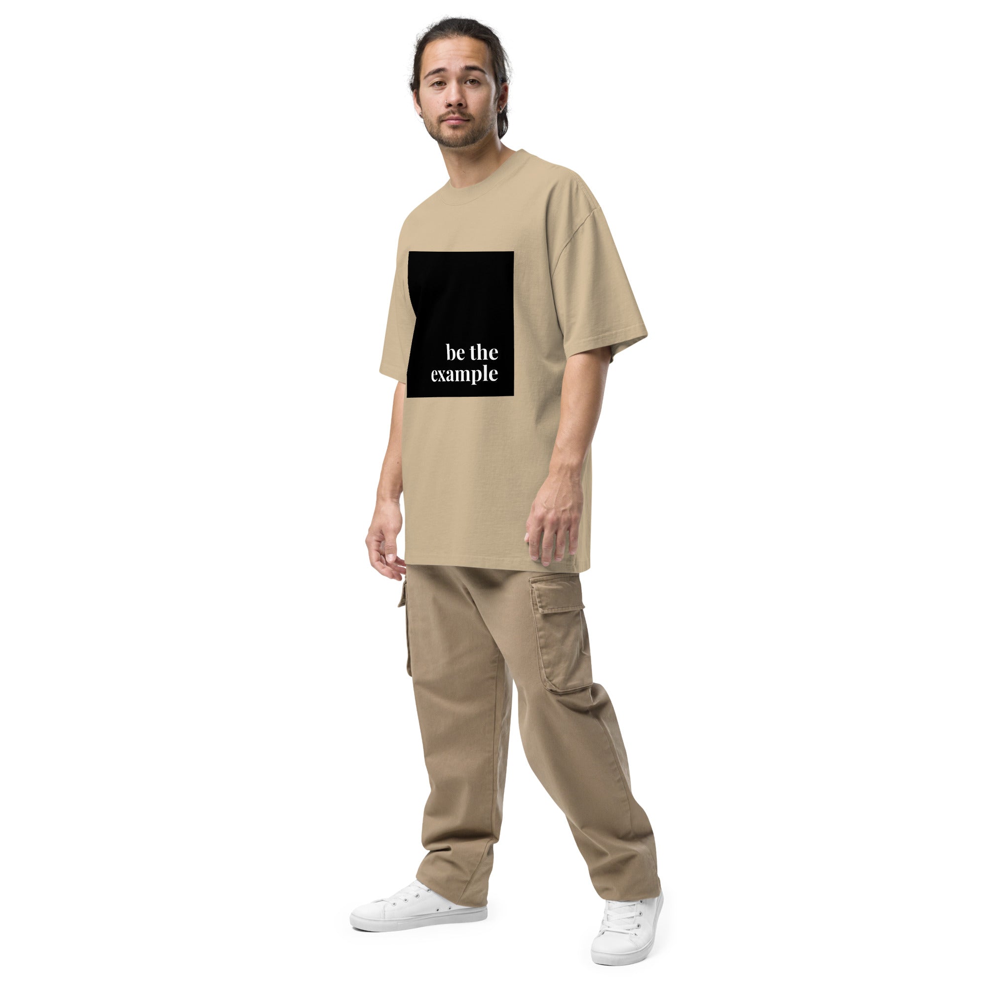 Be the example Oversized faded t-shirt