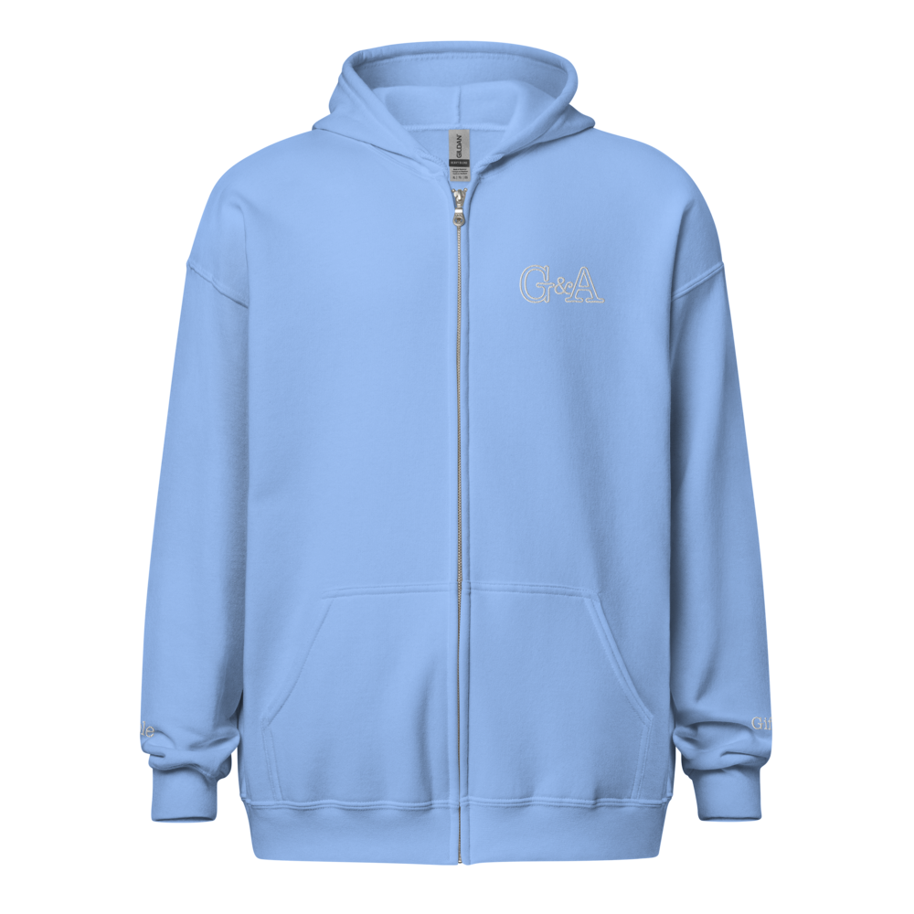 G&A Embroidered Full Zip Hooded Jacket