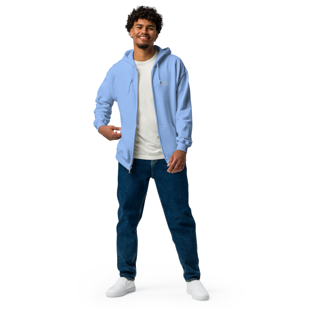 G&A Embroidered Full Zip Hooded Jacket
