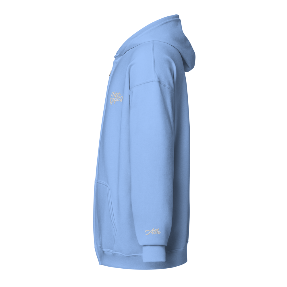 "Gifted" Embroidered Full-Zip Hooded Jacket
