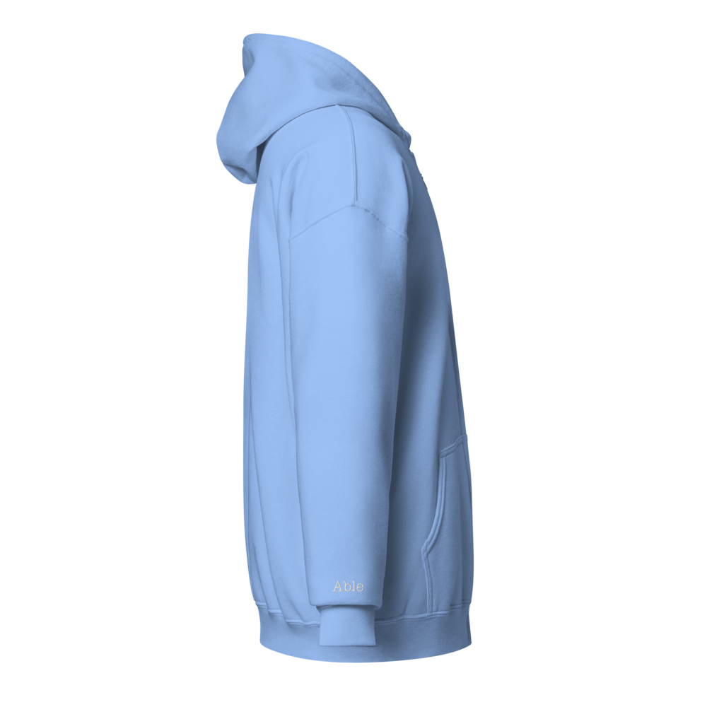 G&A Embroidered Full Zip Hooded Jacket