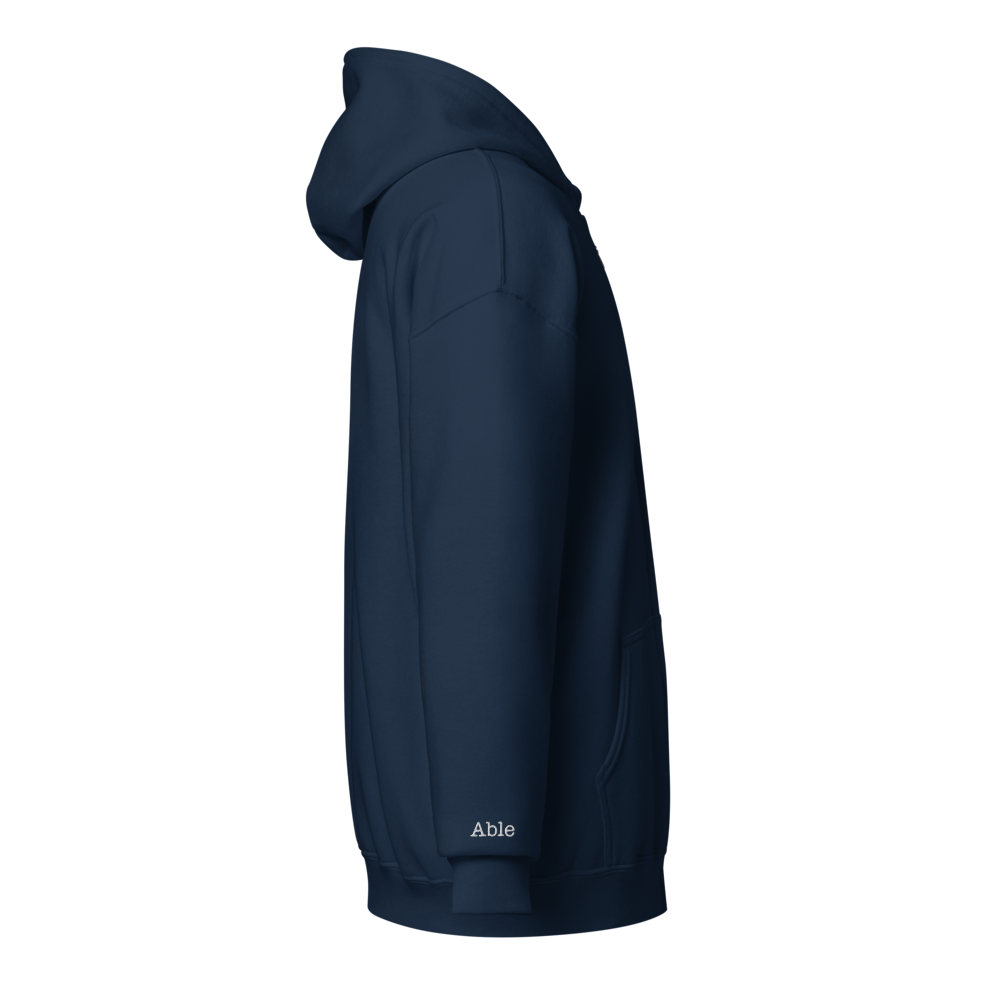 G&A Embroidered Full Zip Hooded Jacket