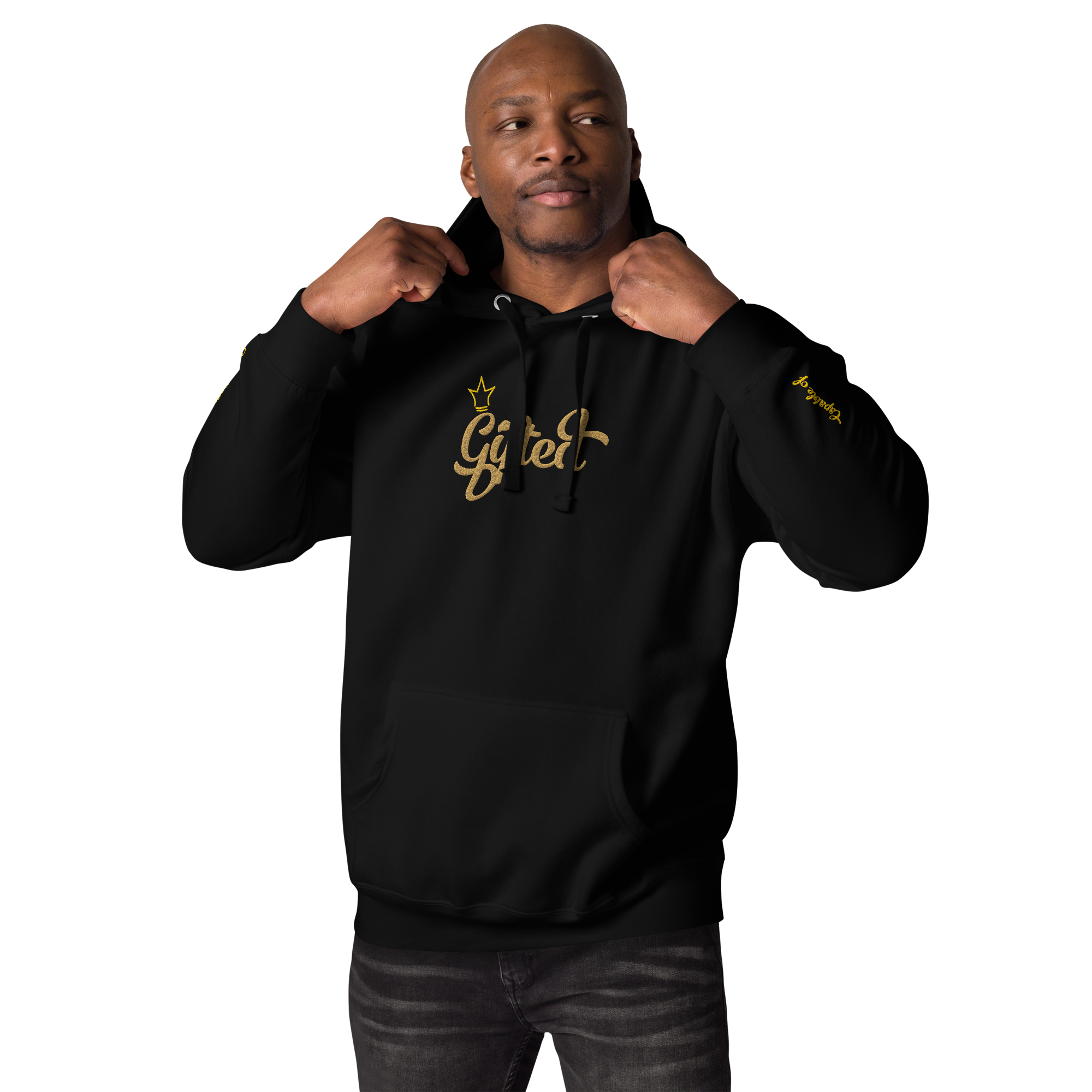 Crowned Embroidered Hoodie