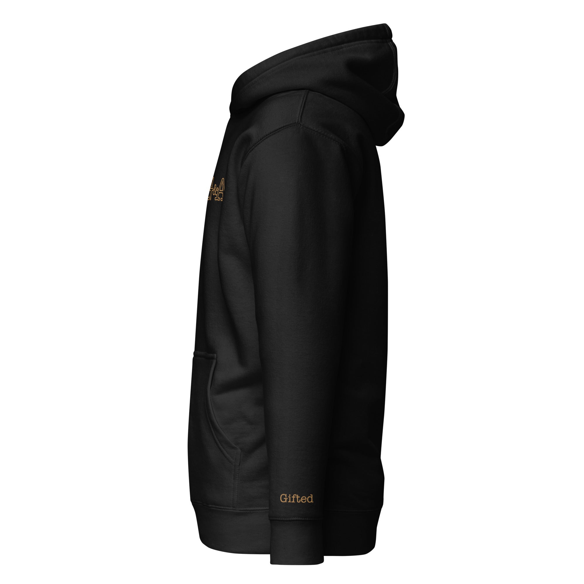 Gold Embroidered G&A Hoodie