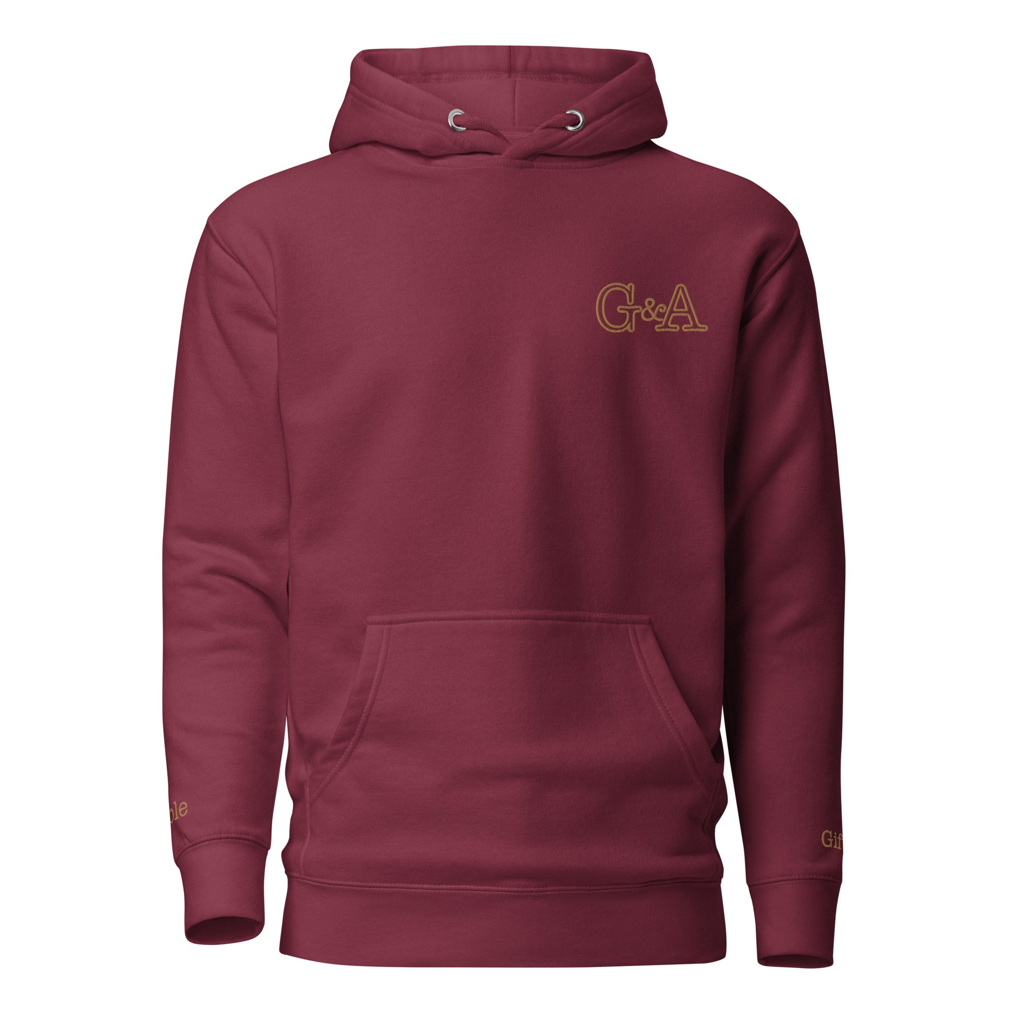 Gold Embroidered G&A Hoodie