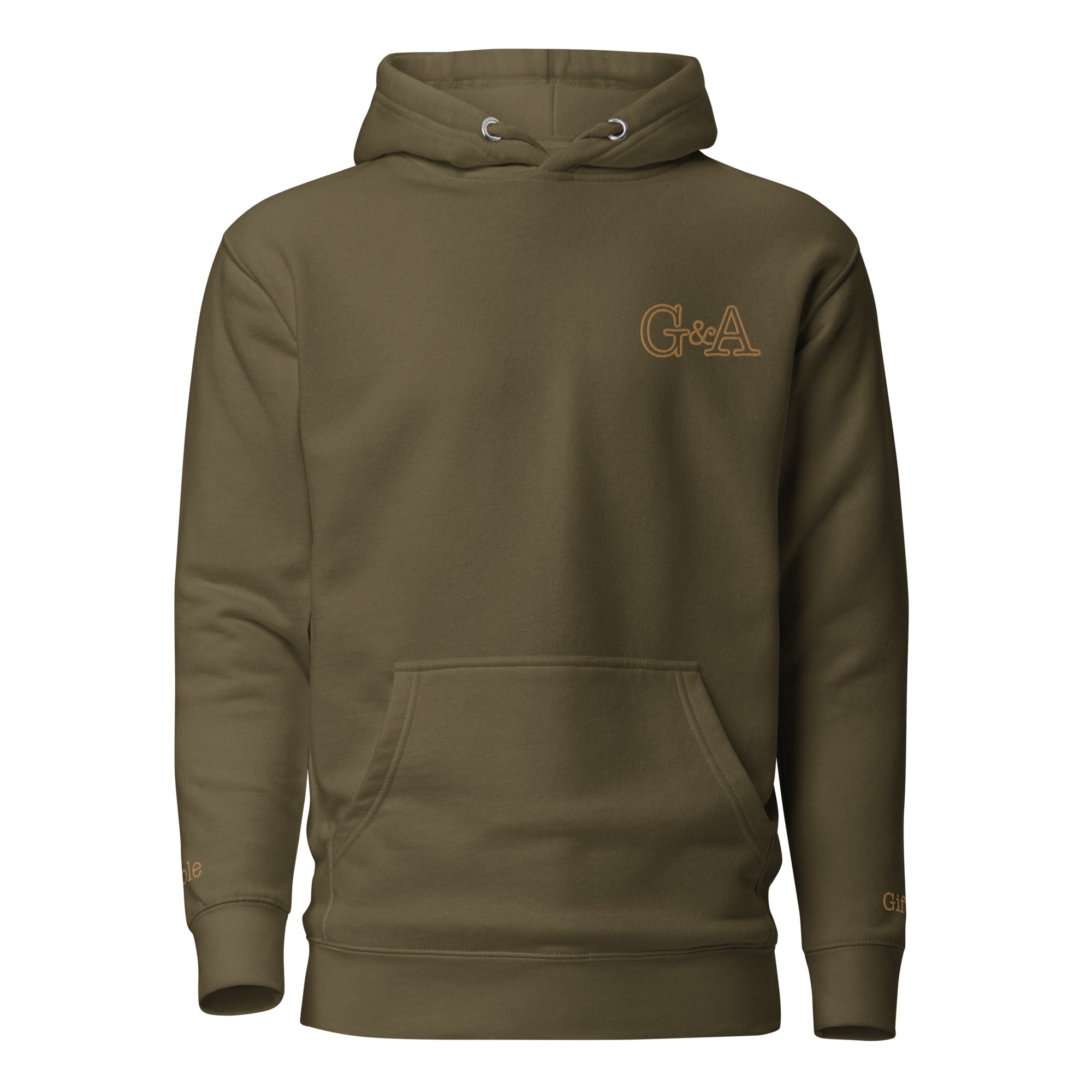 Gold Embroidered G&A Hoodie