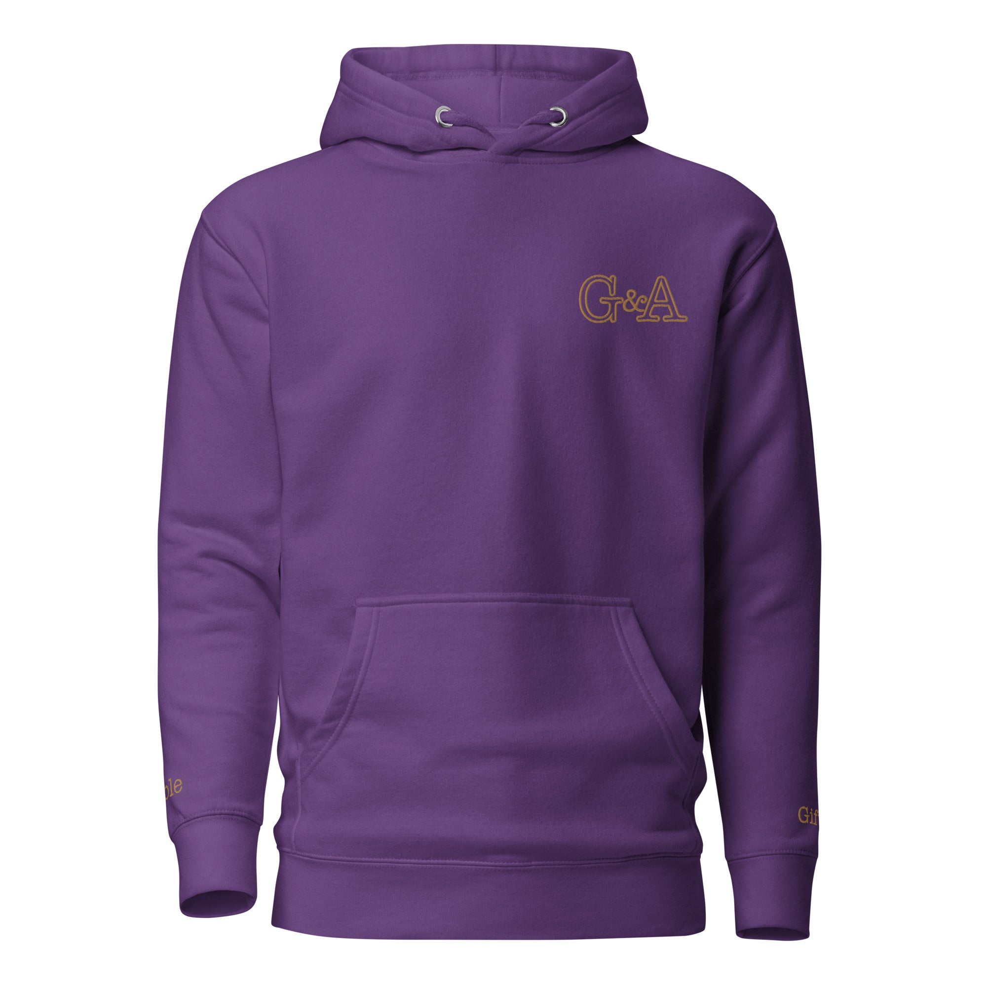 Gold Embroidered G&A Hoodie
