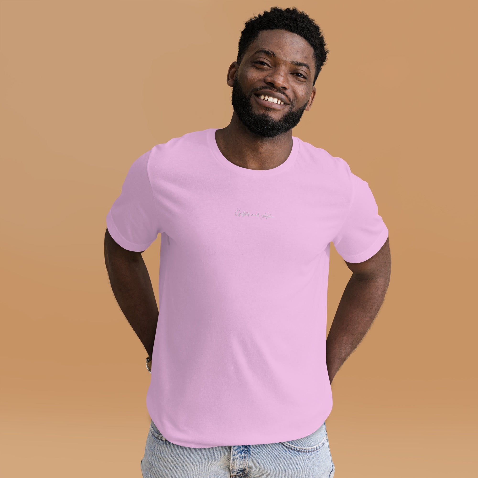 Small Centered Embroidered Signature t-shirt