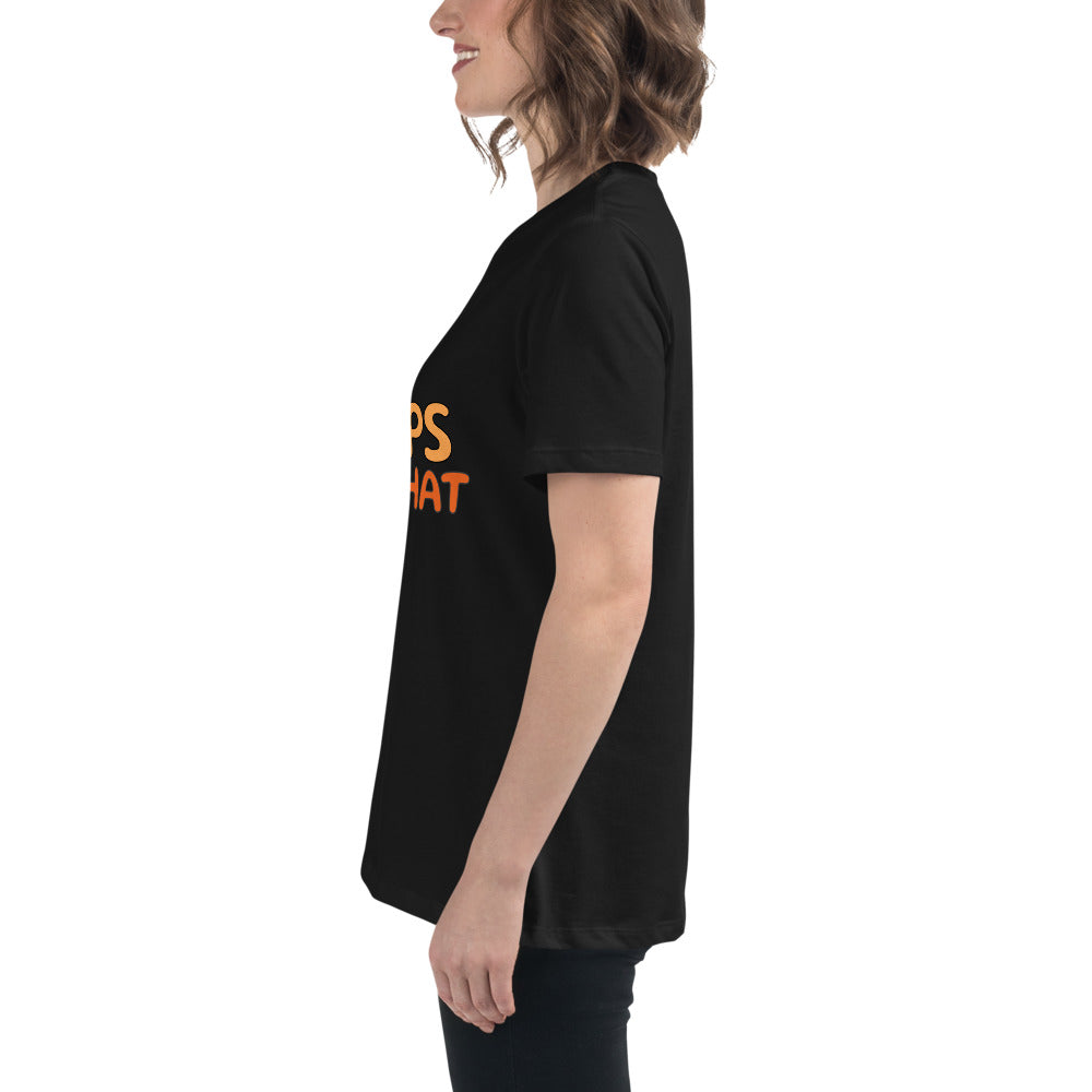 Better an Oops than a What If Women's Relaxed T-Shirt