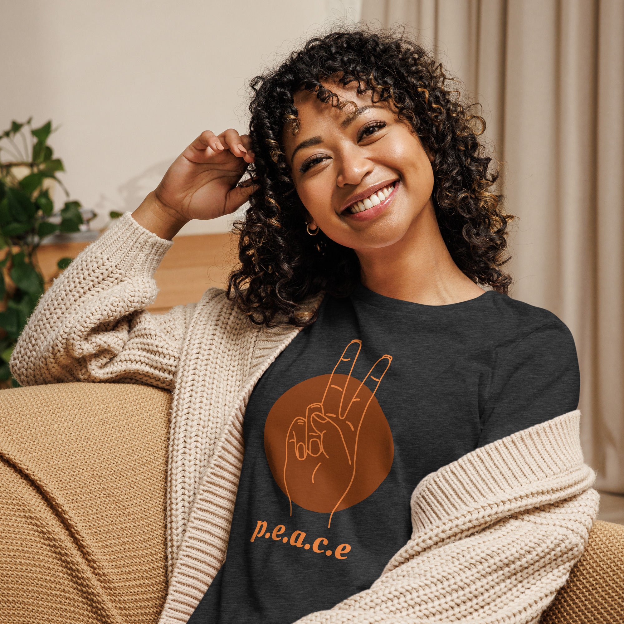 Peace Women's Relaxed T-Shirt