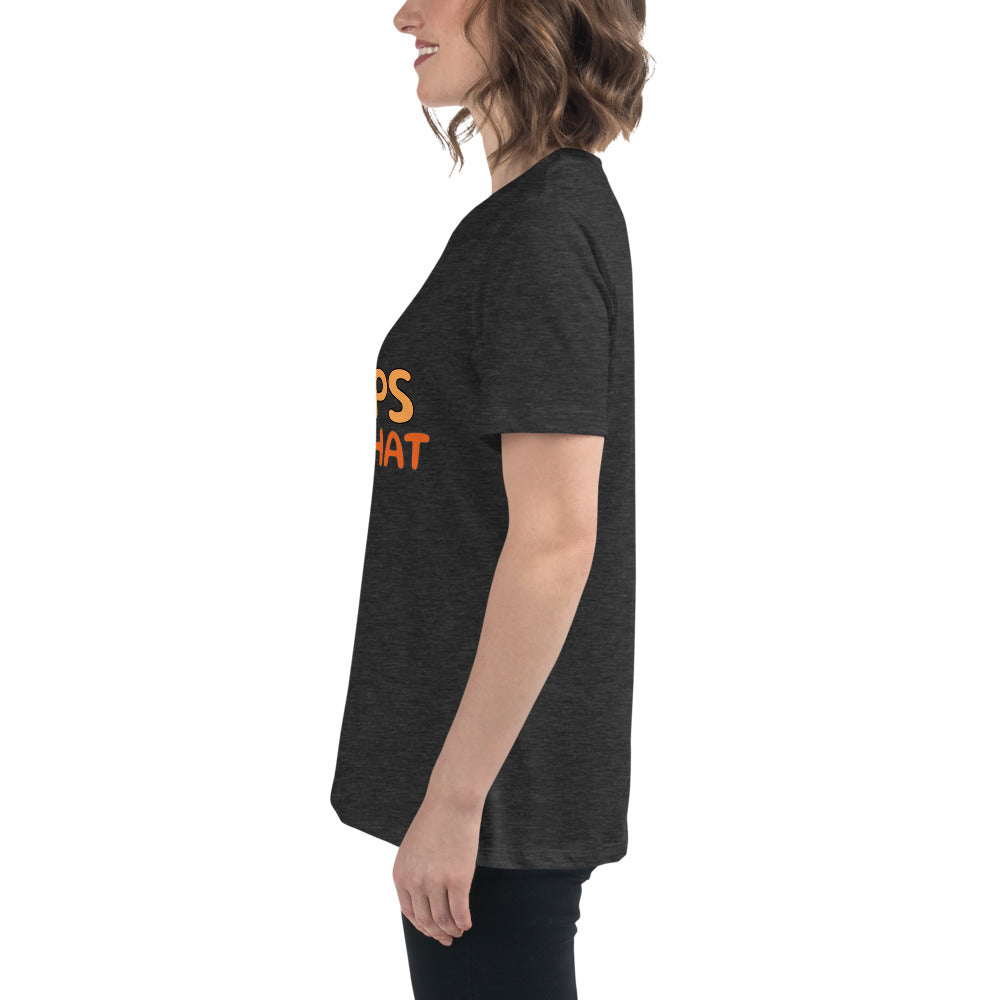 Better an Oops than a What If Women's Relaxed T-Shirt