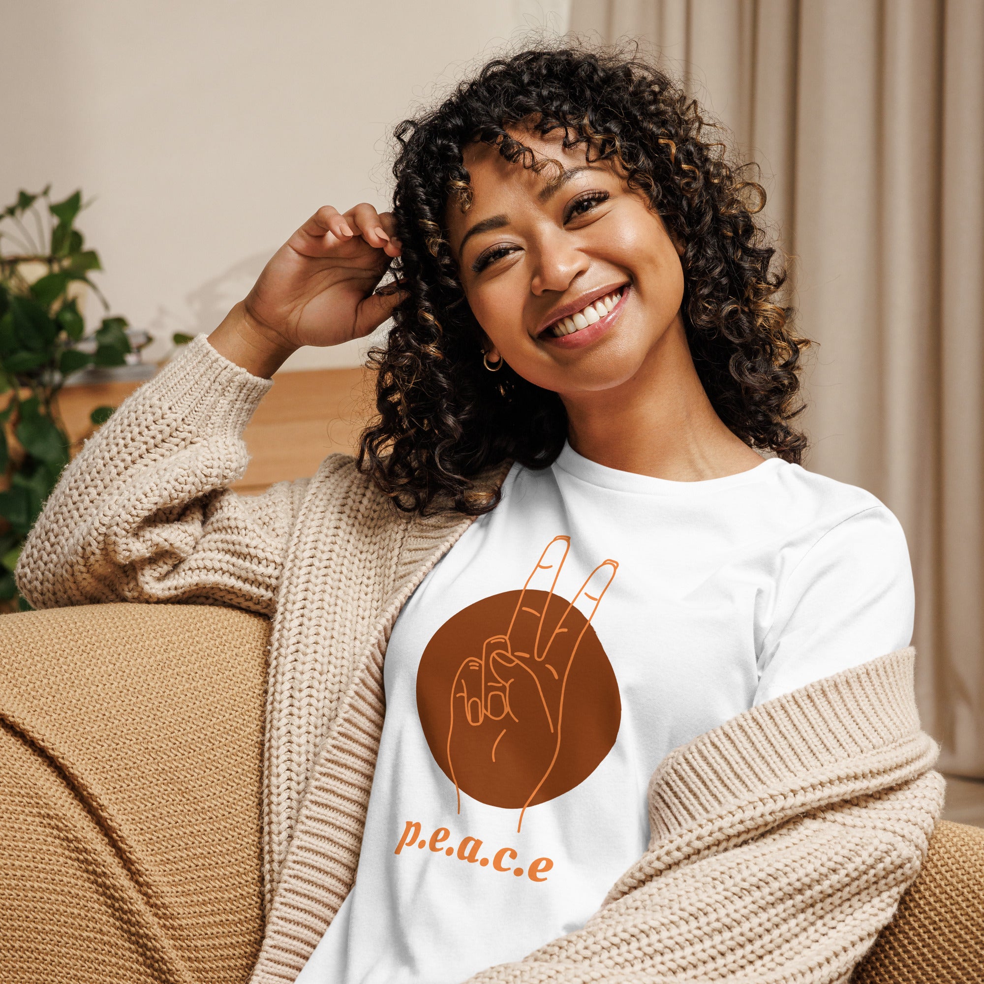 Peace Women's Relaxed T-Shirt