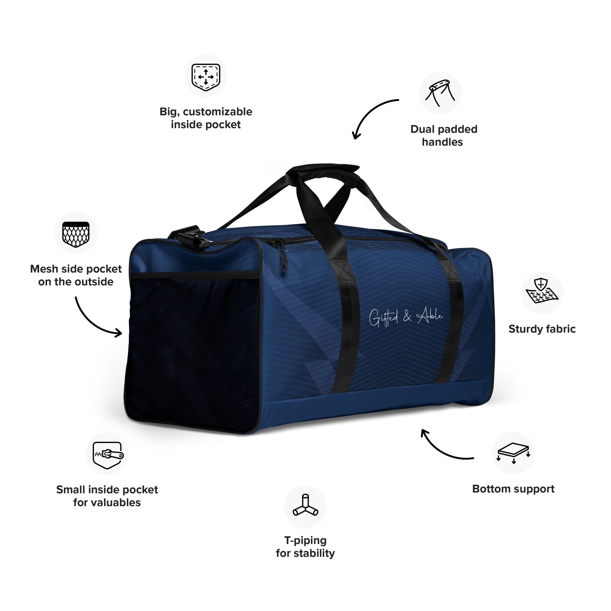 Midnight Signature Duffle bag