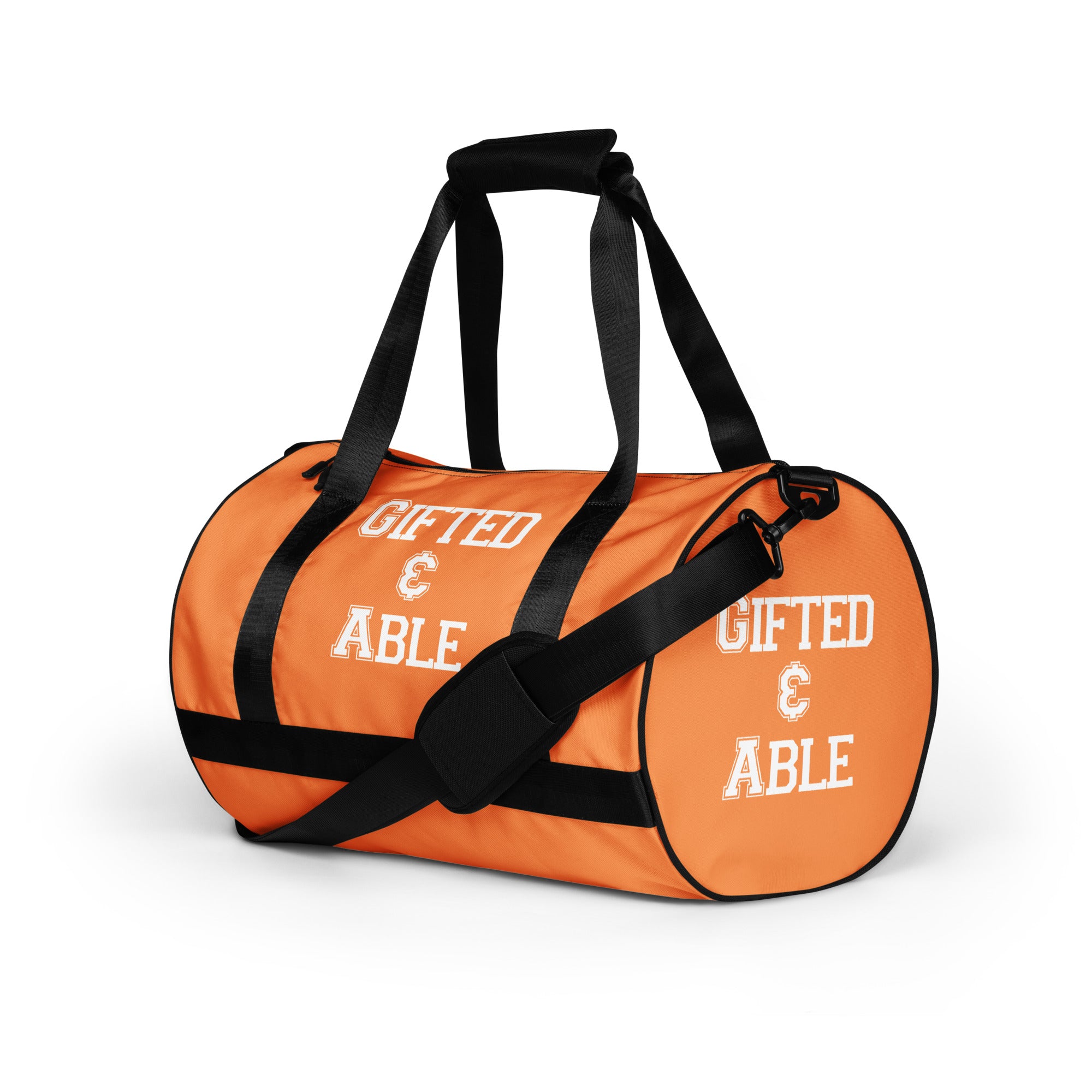 Orange Collegiate Gym Bag