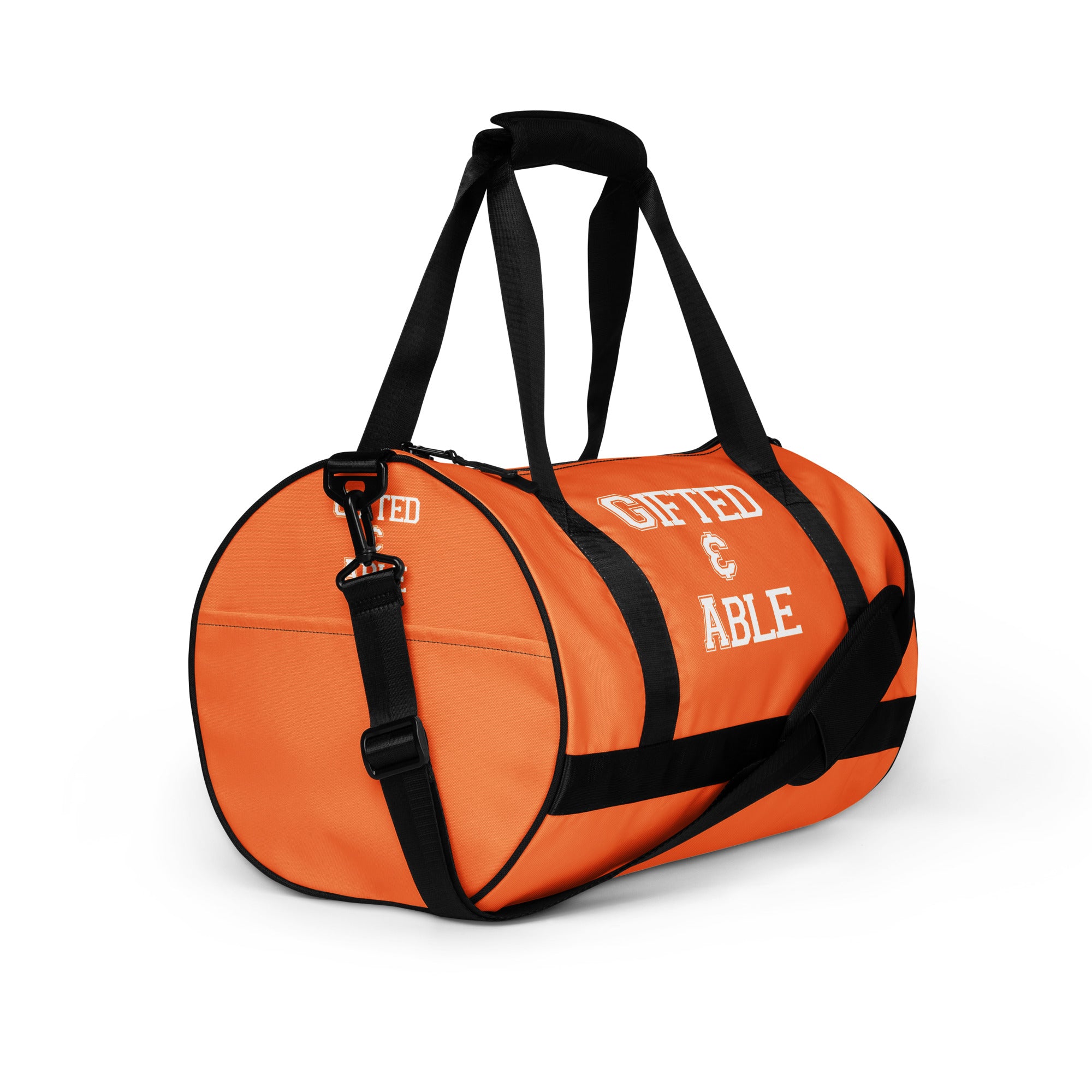 Orange Collegiate Gym Bag