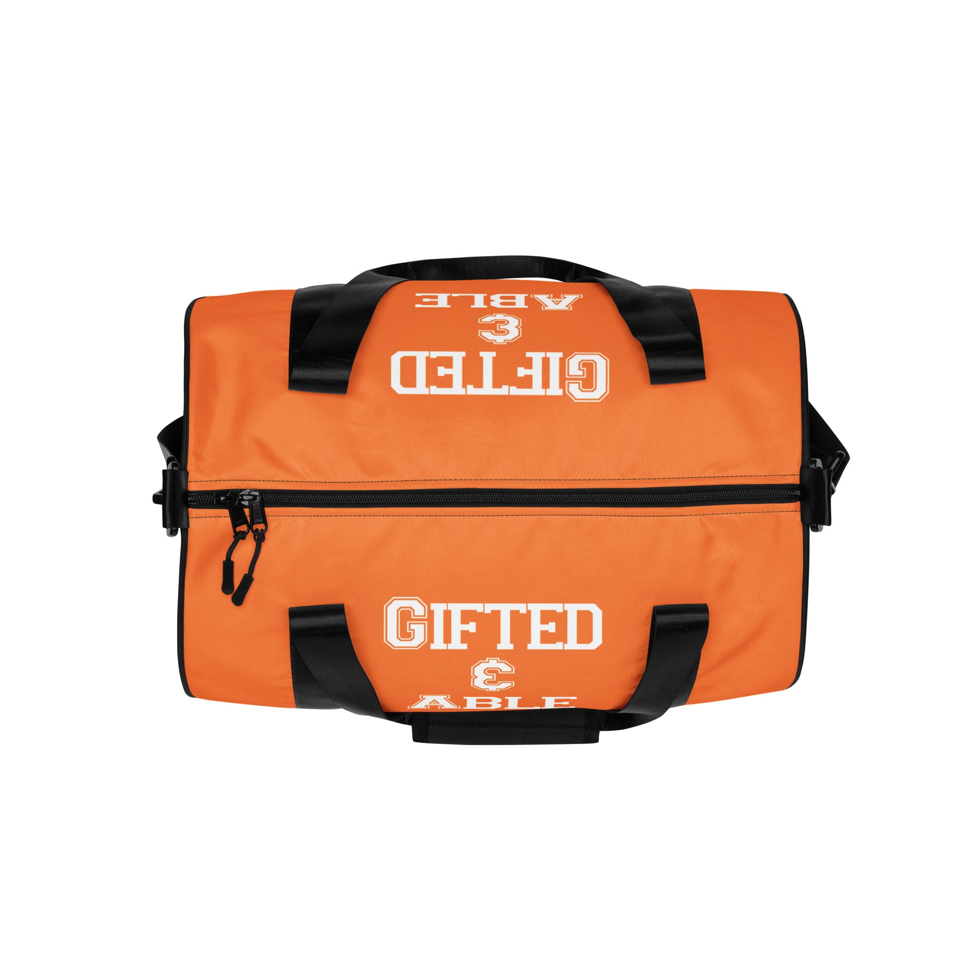 Orange Collegiate Gym Bag