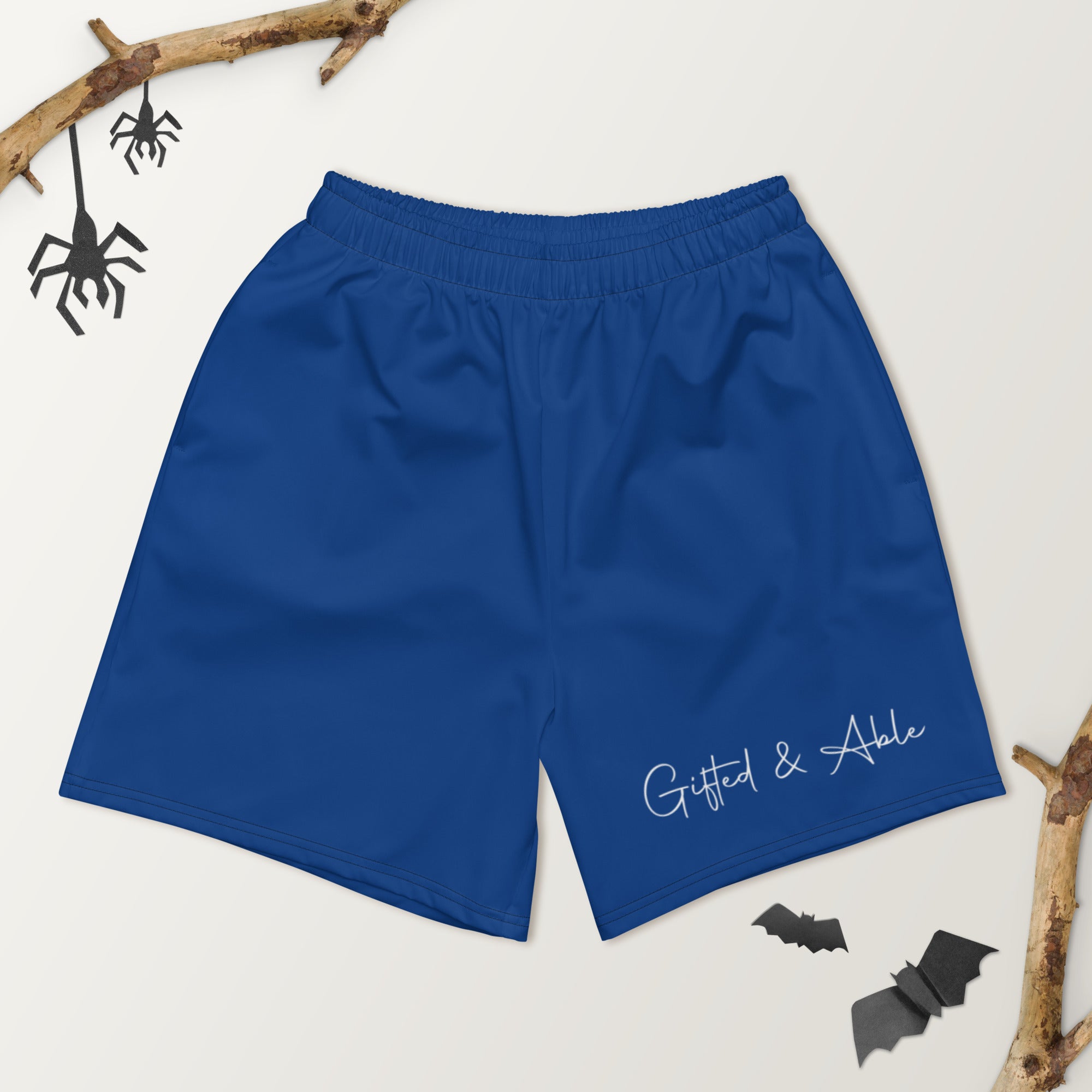 Royal Blue G&A Men's Recycled Athletic Shorts