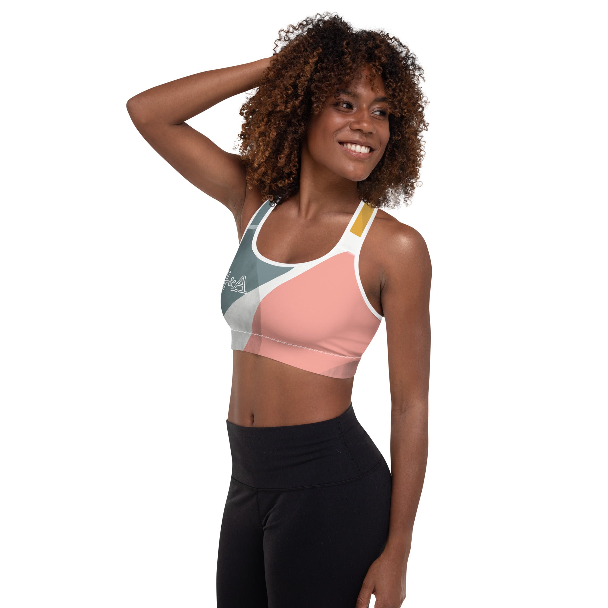 Mixed Up G&A Padded Sports Bra