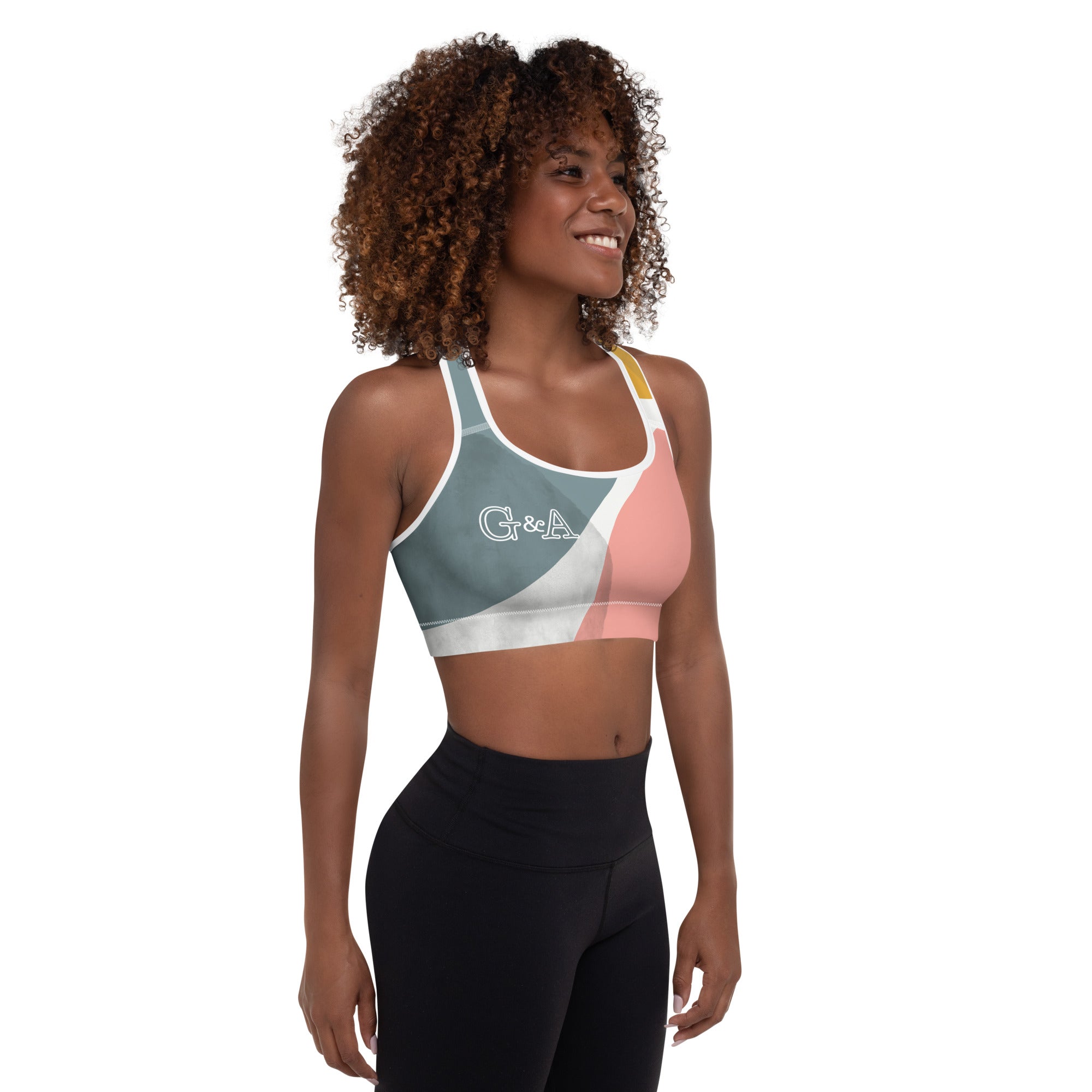 Mixed Up G&A Padded Sports Bra