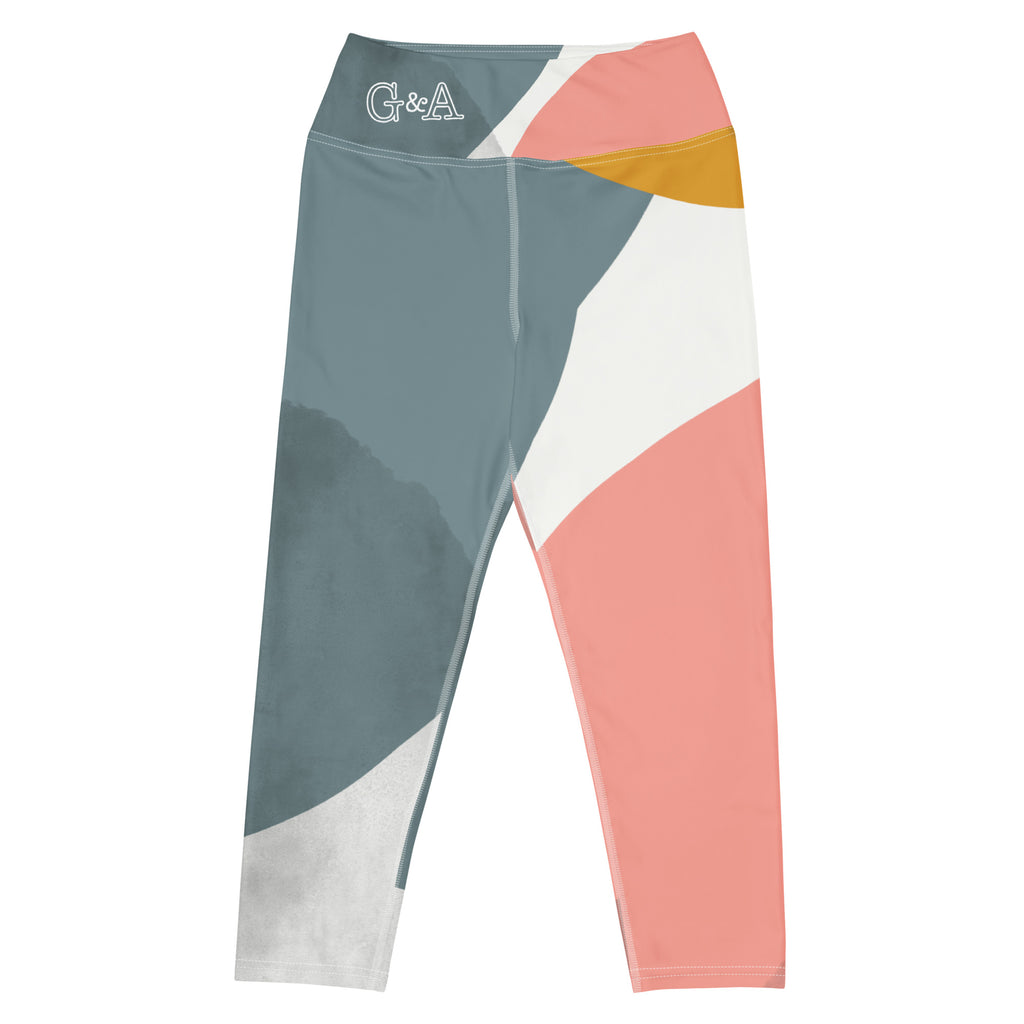 Mixed Up Yoga Capri Leggings
