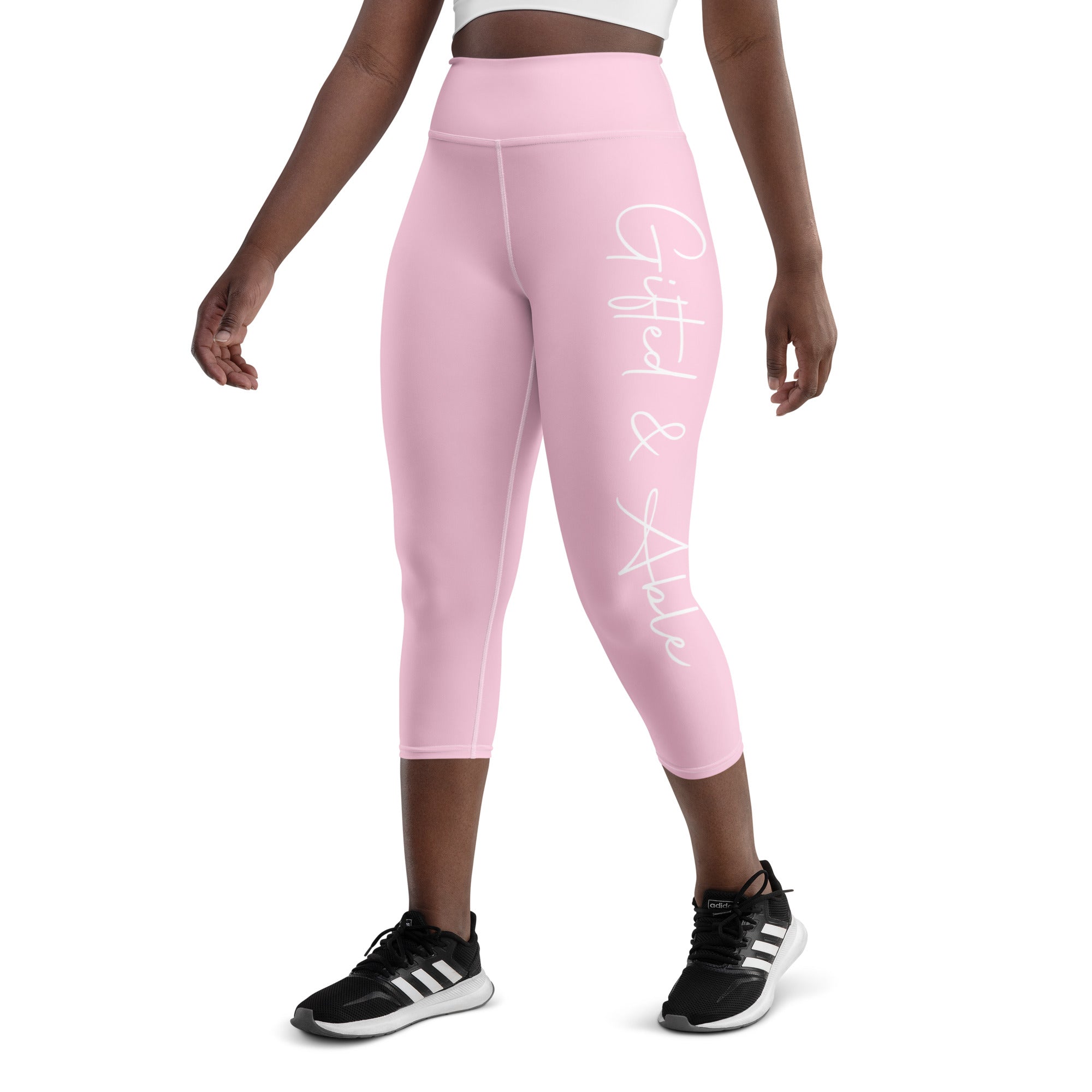 Pink Signature Yoga Capri Leggings