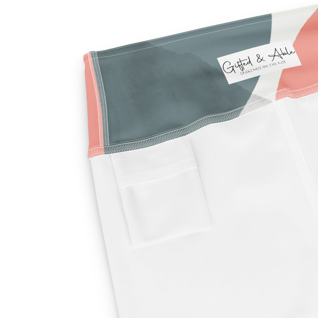 Mixed Up Yoga Capri Leggings
