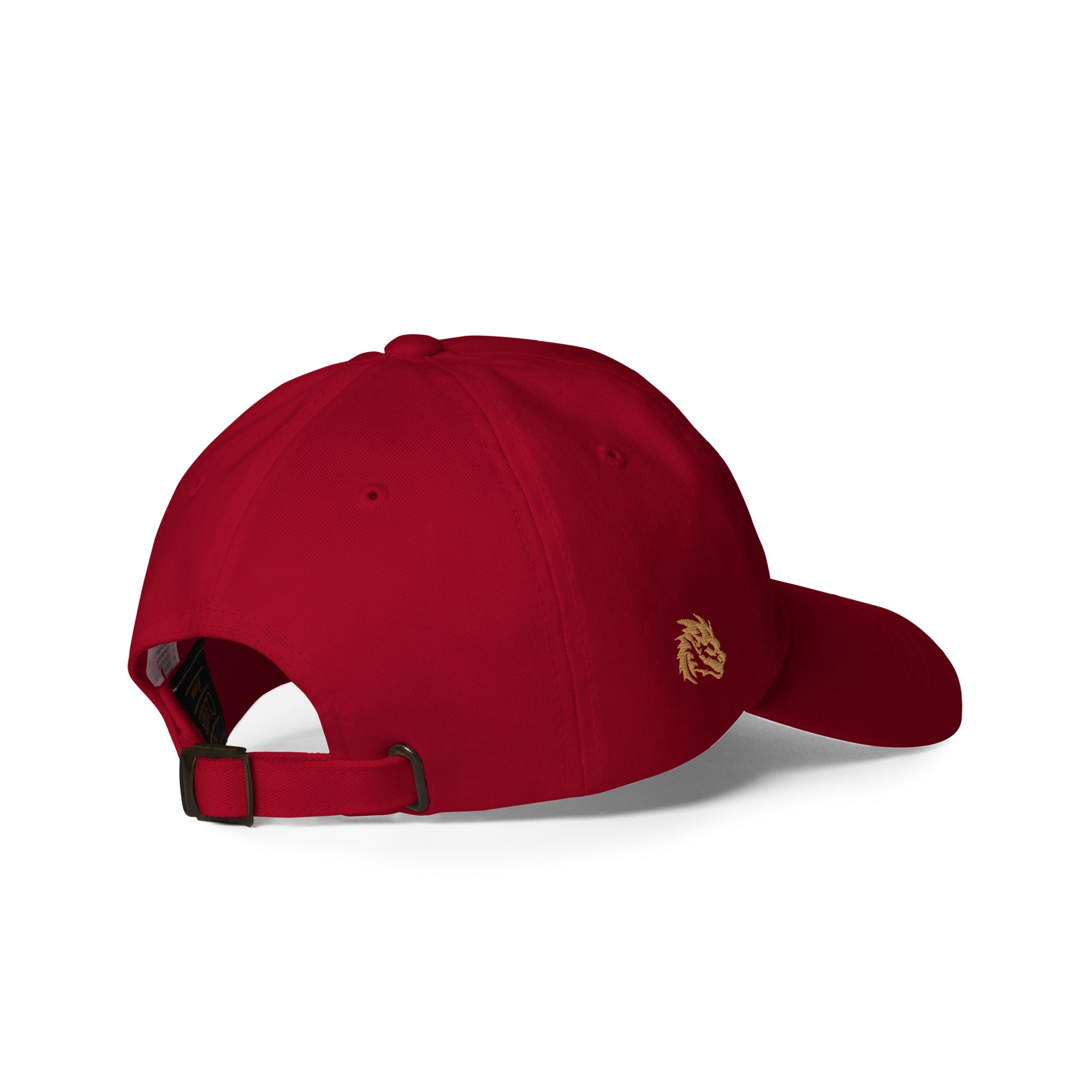 Gold Signature Embroidered Dad hat
