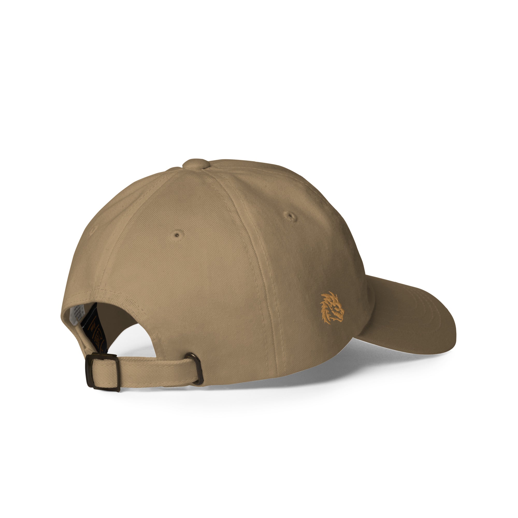 Gold Signature Embroidered Dad hat
