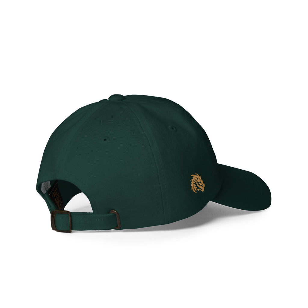 Gold Signature Embroidered Dad hat