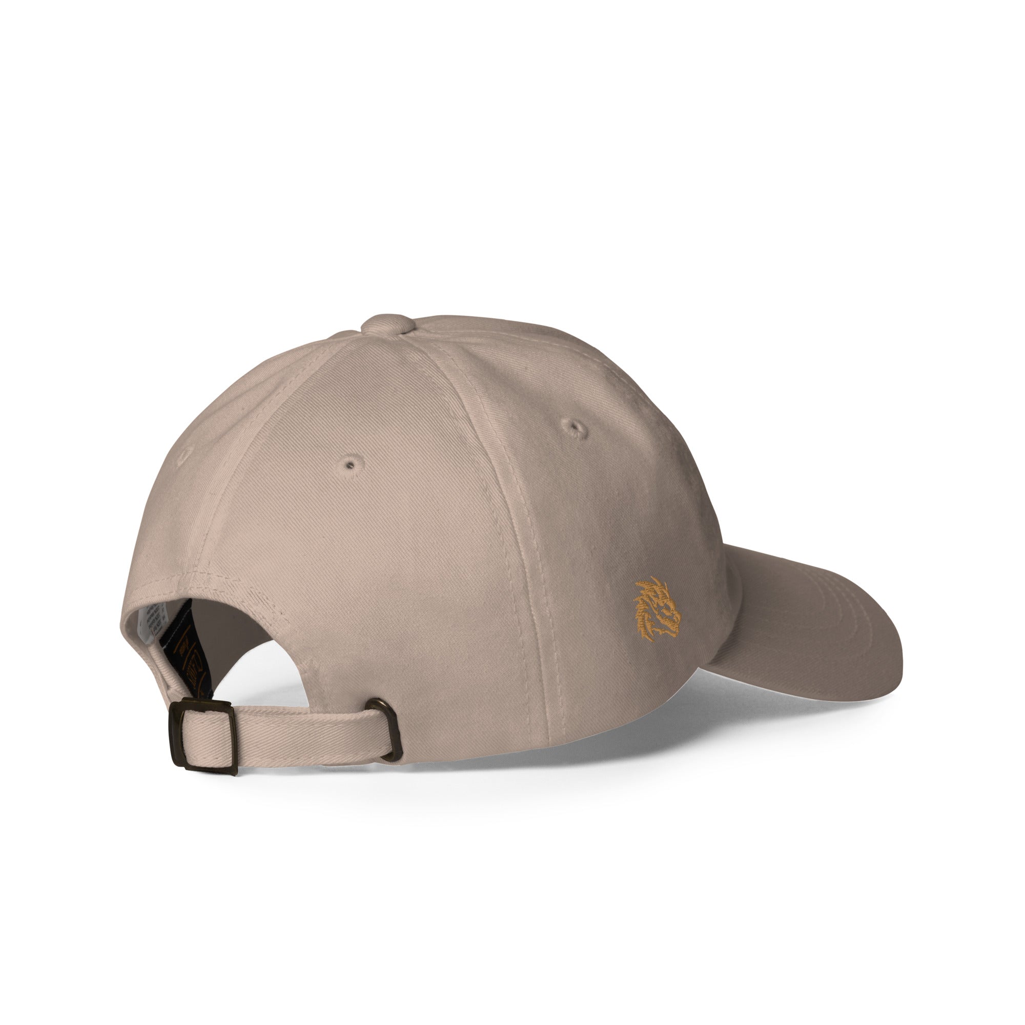 Gold Signature Embroidered Dad hat