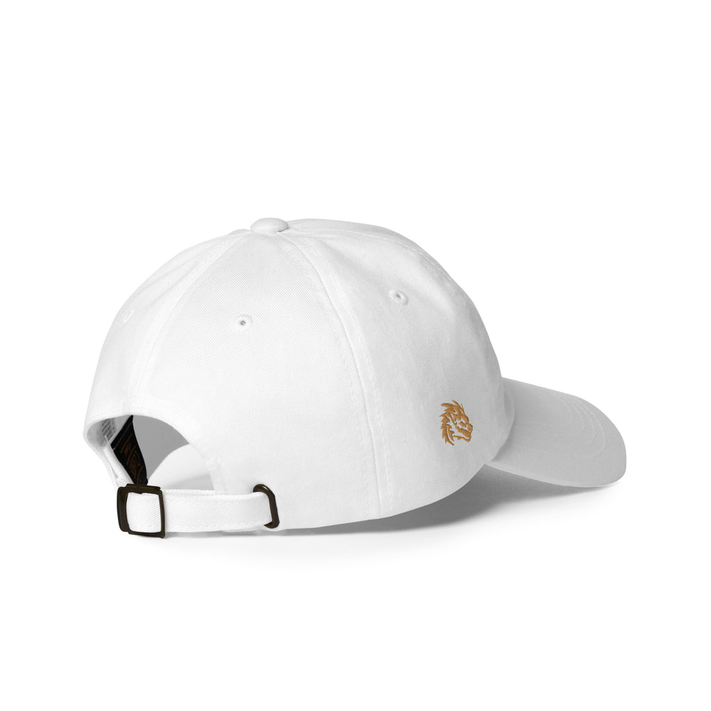 Gold Signature Embroidered Dad hat