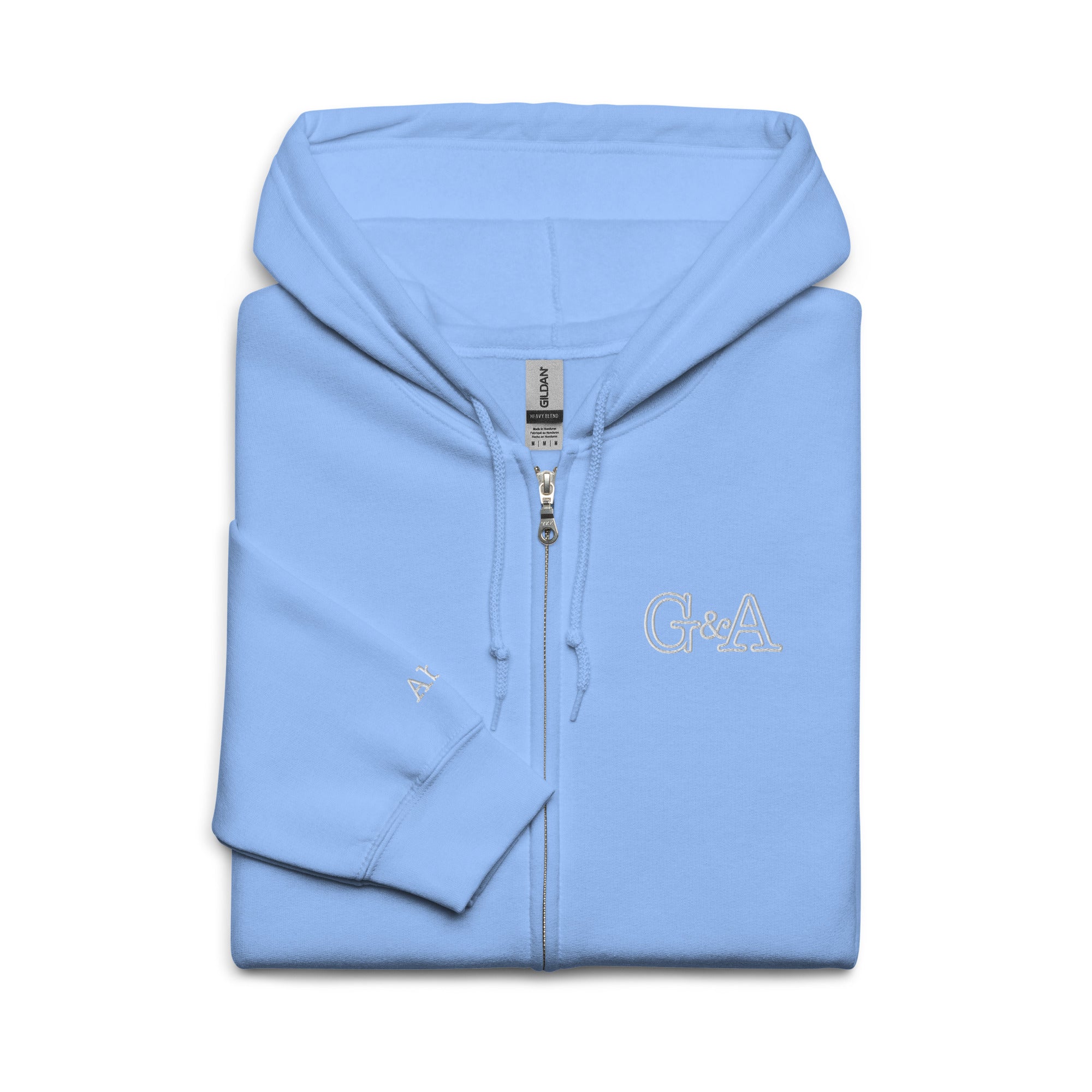 G&A Embroidered Full Zip Hooded Jacket