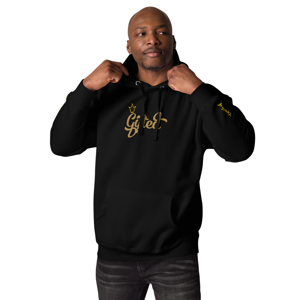 Crowned Embroidered Hoodie