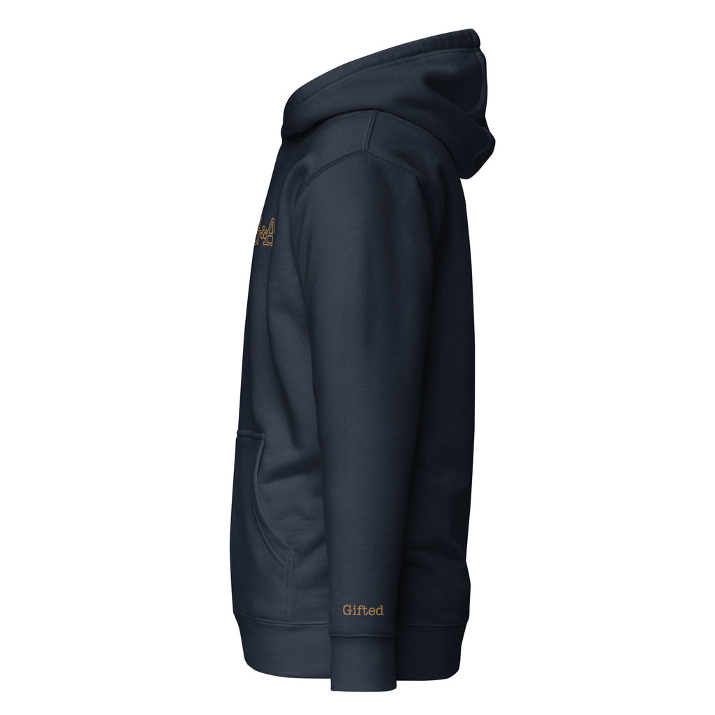 Gold Embroidered G&A Hoodie