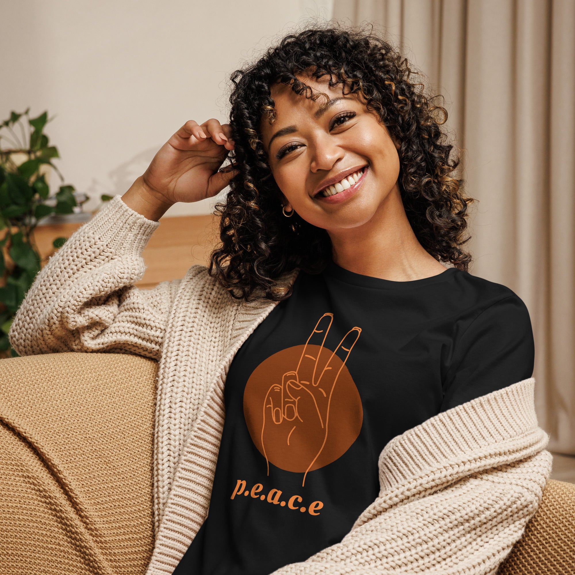 Peace Women's Relaxed T-Shirt