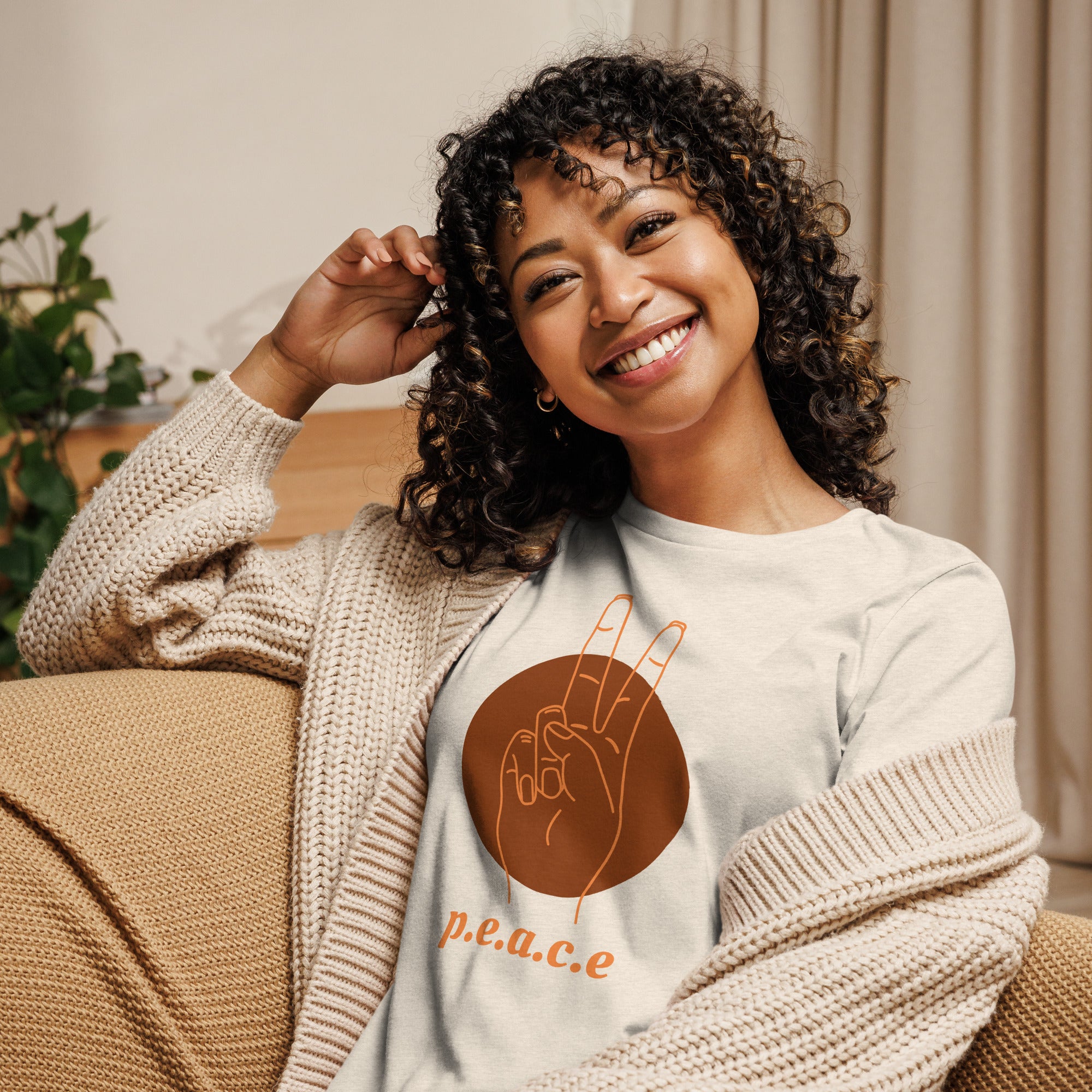 Peace Women's Relaxed T-Shirt