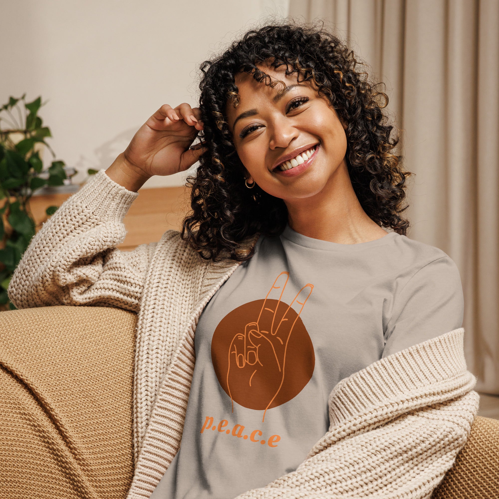 Peace Women's Relaxed T-Shirt
